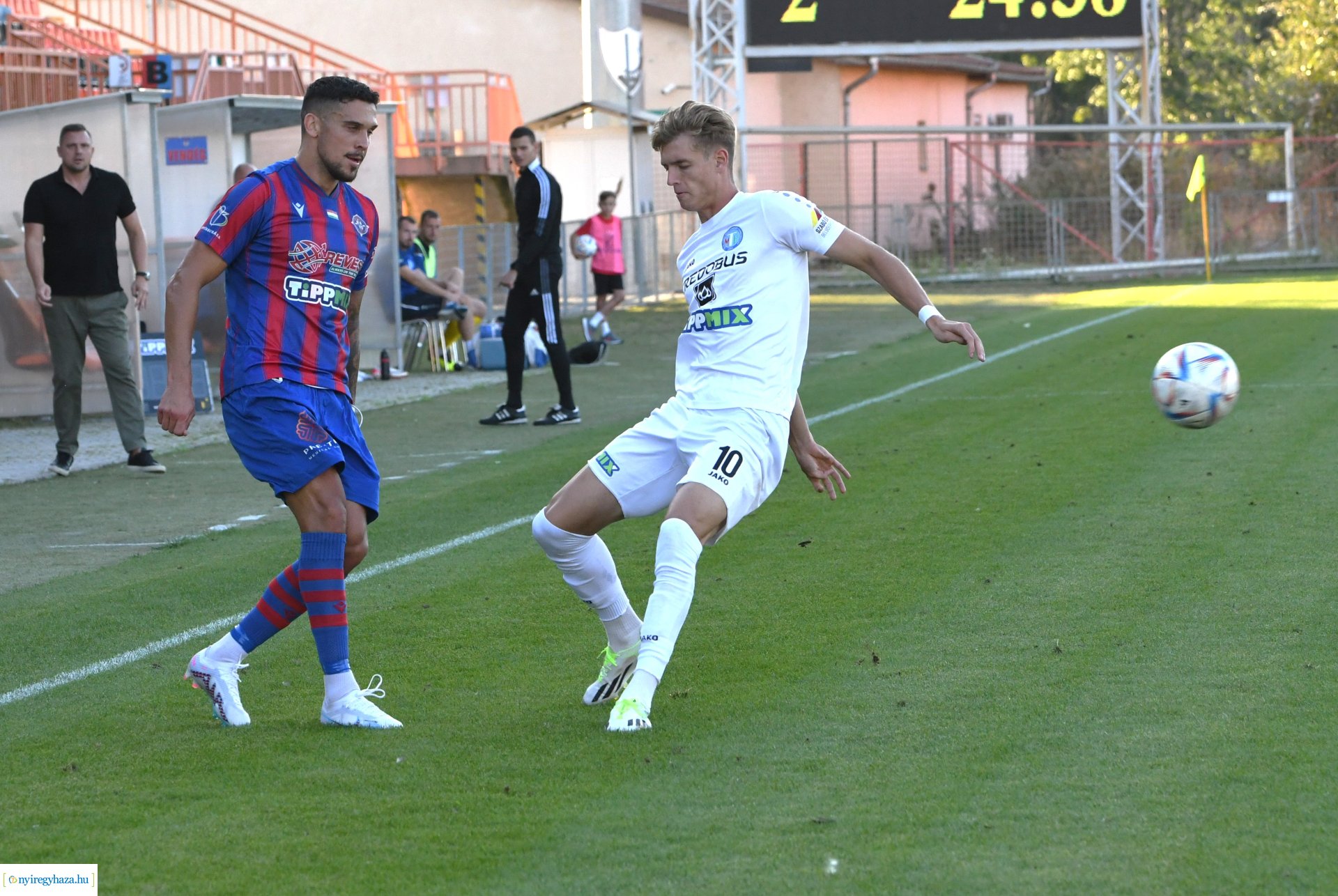 Nyíregyháza Spartacus - Mosonmagyaróvár labdarúgó mérkőzés 2023. ősz