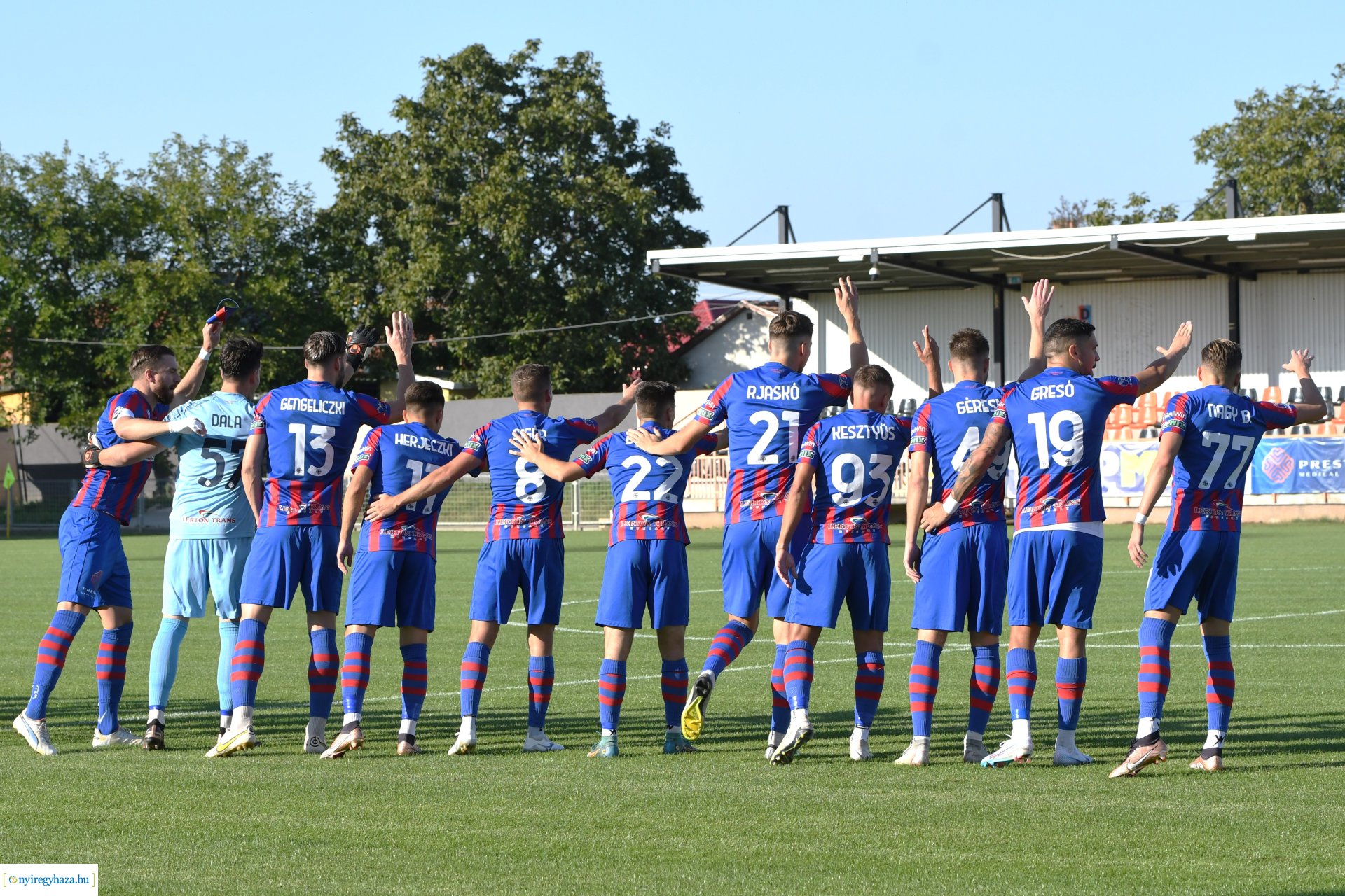 Nyíregyháza Spartacus - Mosonmagyaróvár labdarúgó mérkőzés 2023. ősz