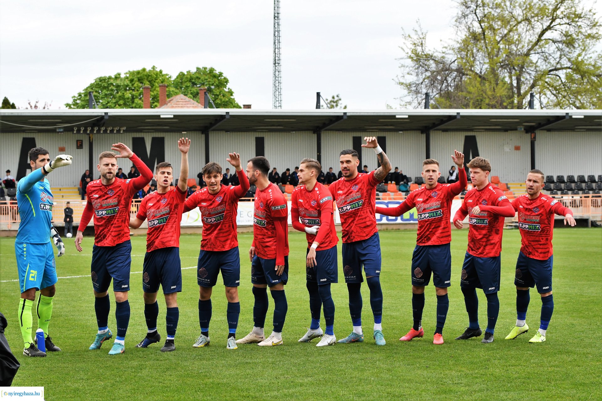 Nyíregyháza Spartacus - Mosonmagyaróvár labdarúgó mérkőzés 2023. tavasz