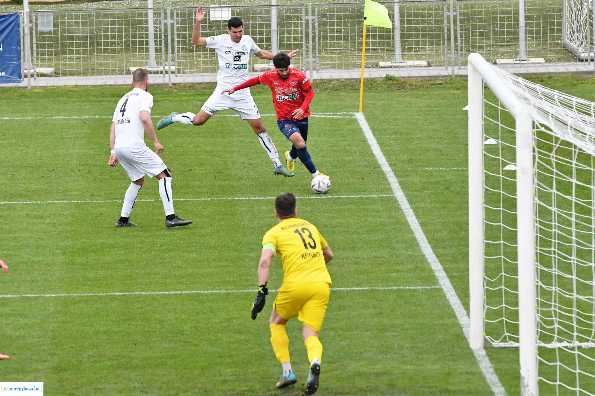 Nyíregyháza Spartacus - Mosonmagyaróvár labdarúgó mérkőzés 2023. tavasz