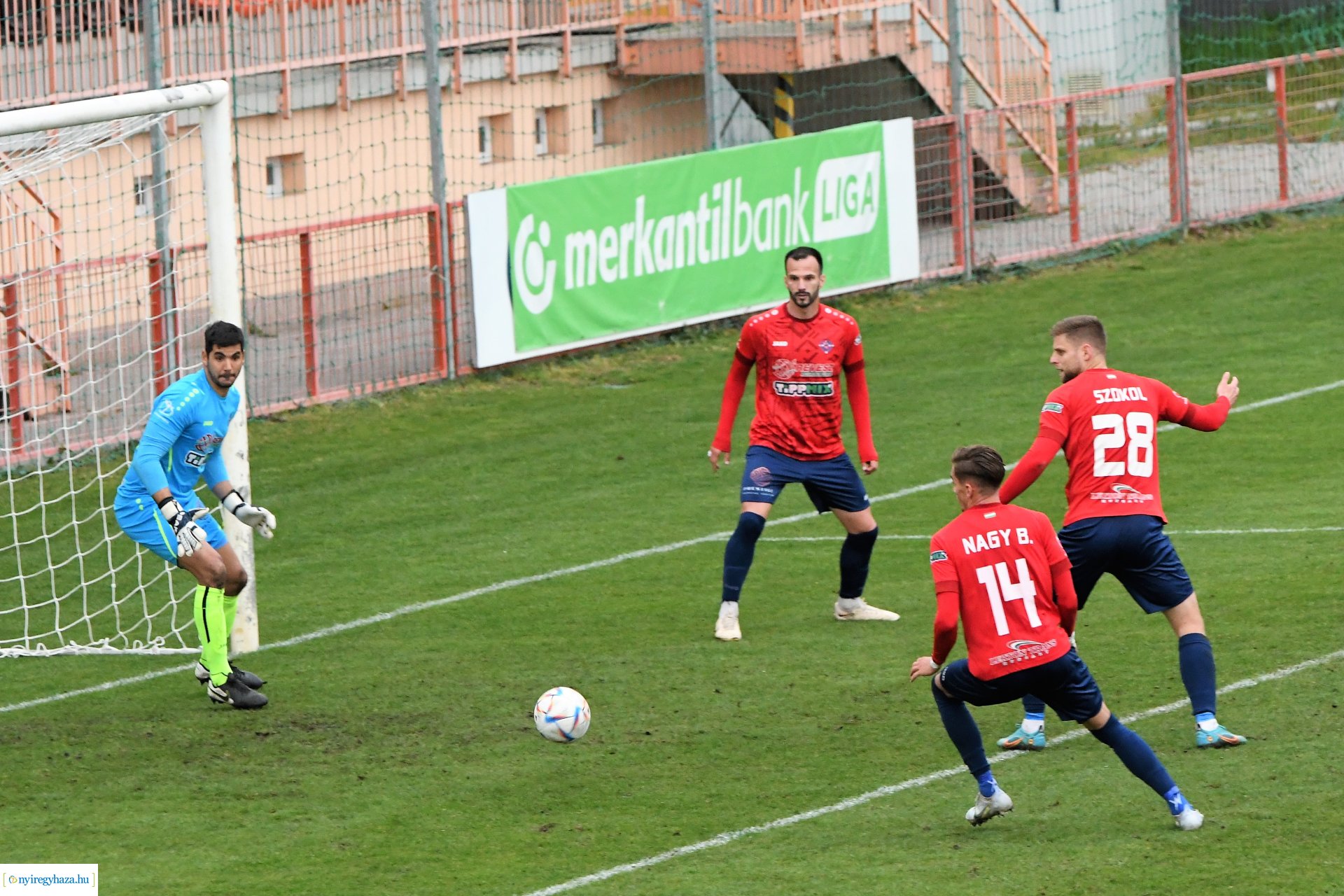 Nyíregyháza Spartacus - Mosonmagyaróvár labdarúgó mérkőzés 2023. tavasz