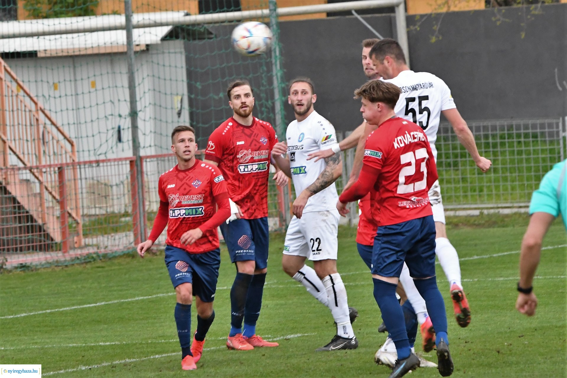 Nyíregyháza Spartacus - Mosonmagyaróvár labdarúgó mérkőzés 2023. tavasz