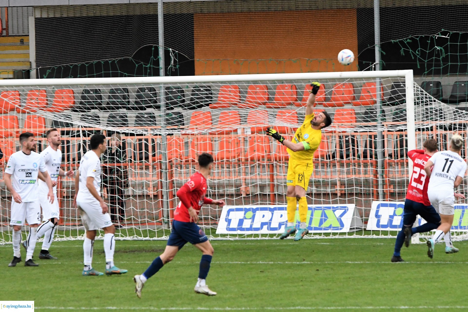 Nyíregyháza Spartacus - Mosonmagyaróvár labdarúgó mérkőzés 2023. tavasz