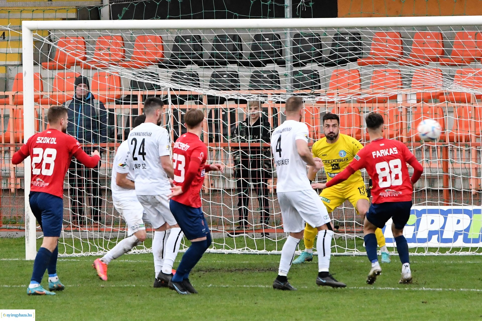 Nyíregyháza Spartacus - Mosonmagyaróvár labdarúgó mérkőzés 2023. tavasz