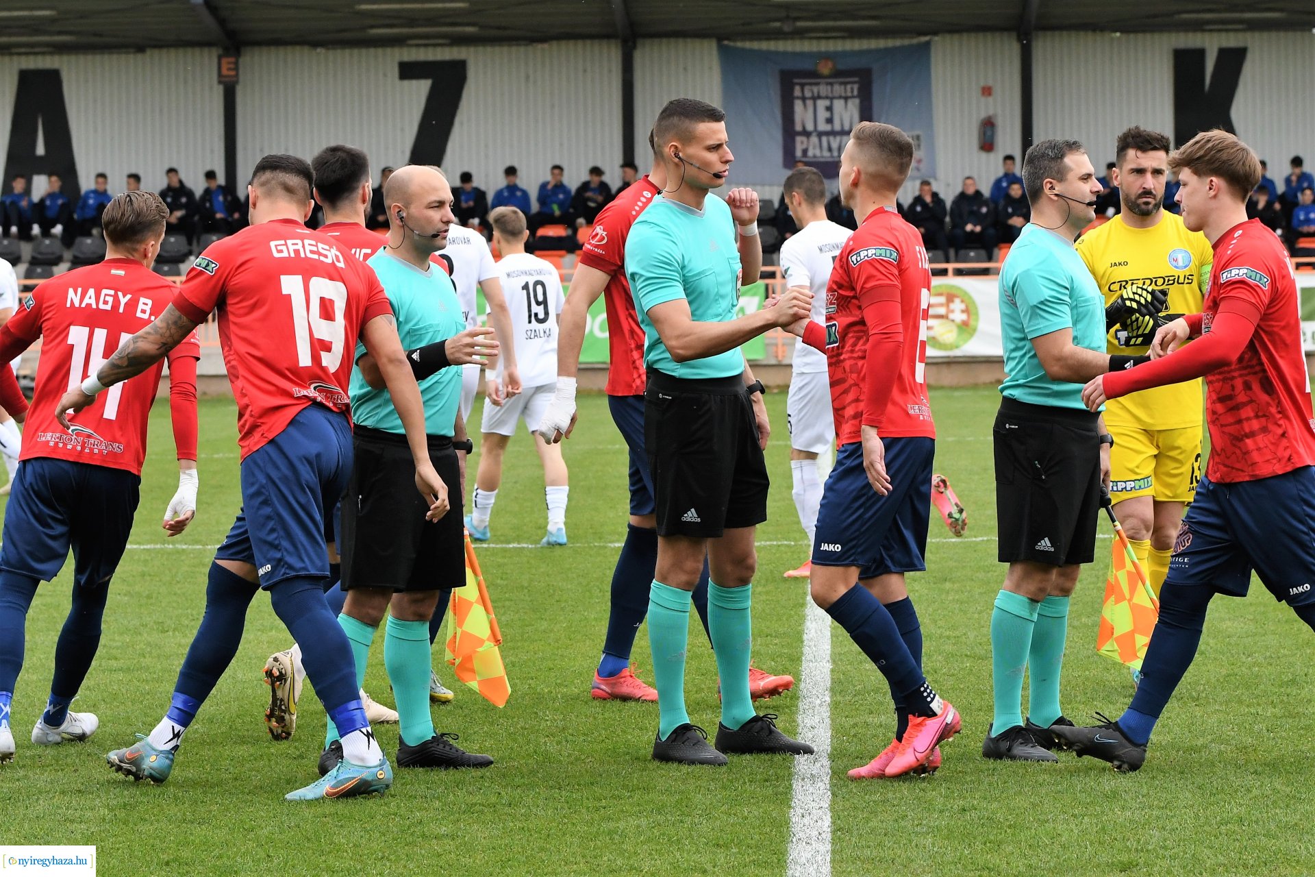 Nyíregyháza Spartacus - Mosonmagyaróvár labdarúgó mérkőzés 2023. tavasz
