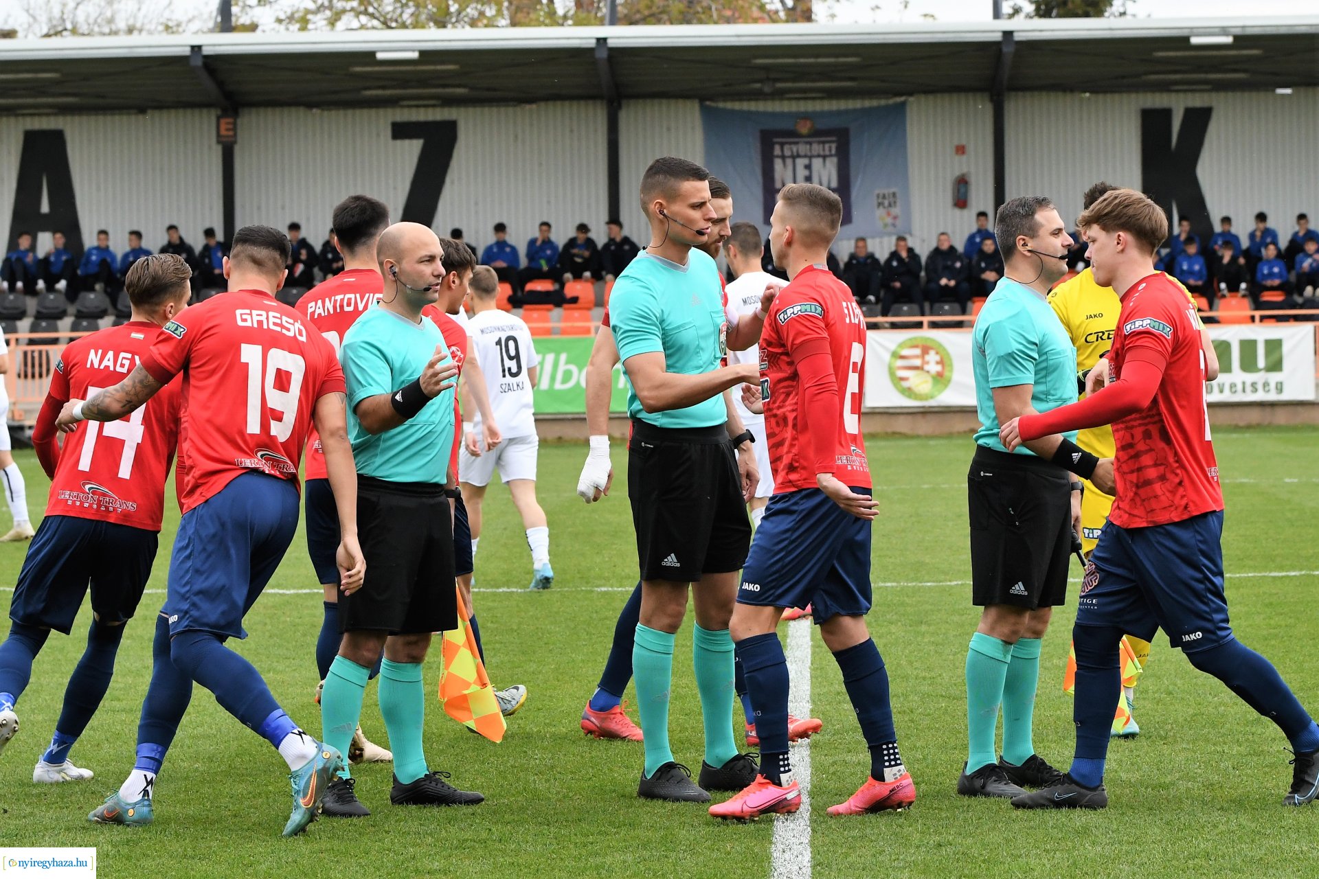 Nyíregyháza Spartacus - Mosonmagyaróvár labdarúgó mérkőzés 2023. tavasz