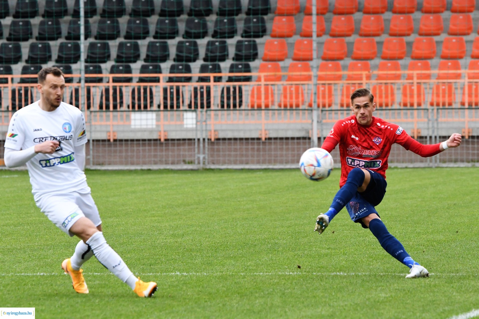Nyíregyháza Spartacus - Mosonmagyaróvár labdarúgó mérkőzés 2023. tavasz