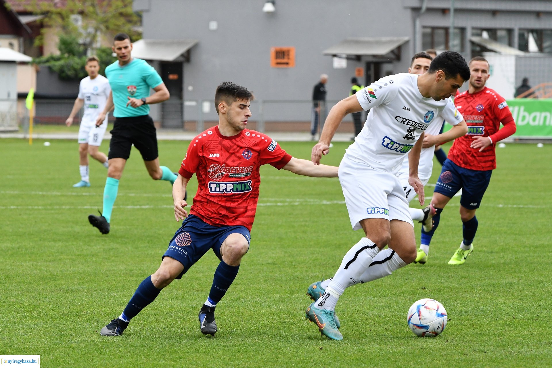 Nyíregyháza Spartacus - Mosonmagyaróvár labdarúgó mérkőzés 2023. tavasz