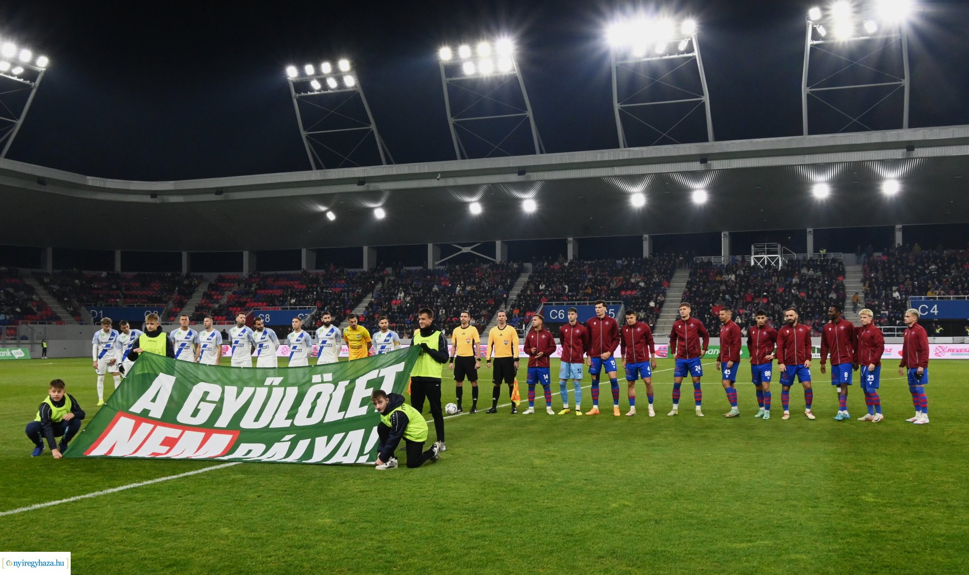 Nyíregyháza Spartacus - MTK Budapest  labdarúgó mérkőzés 2024. ősz