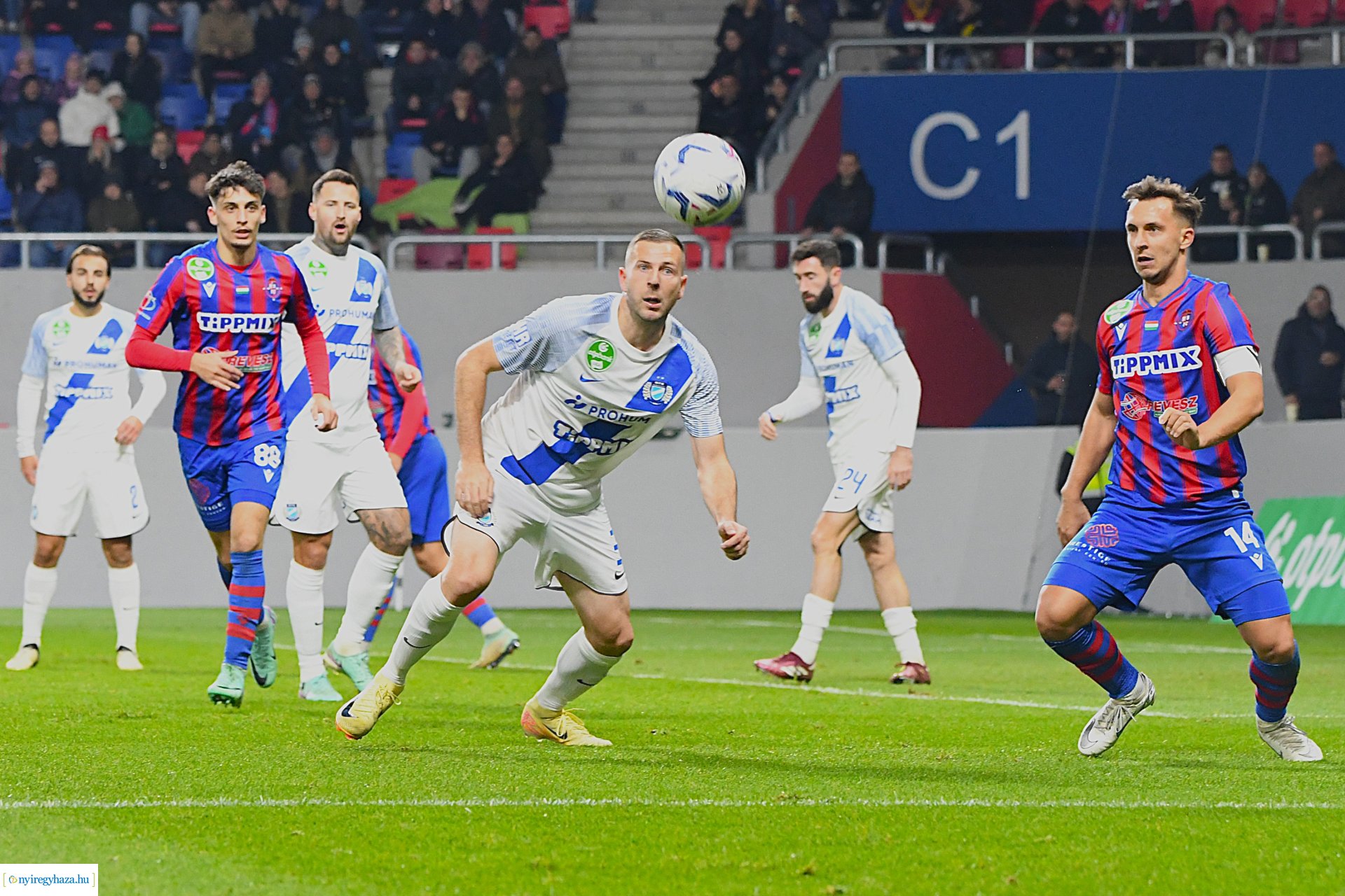 Nyíregyháza Spartacus - MTK Budapest  labdarúgó mérkőzés 2024. ősz