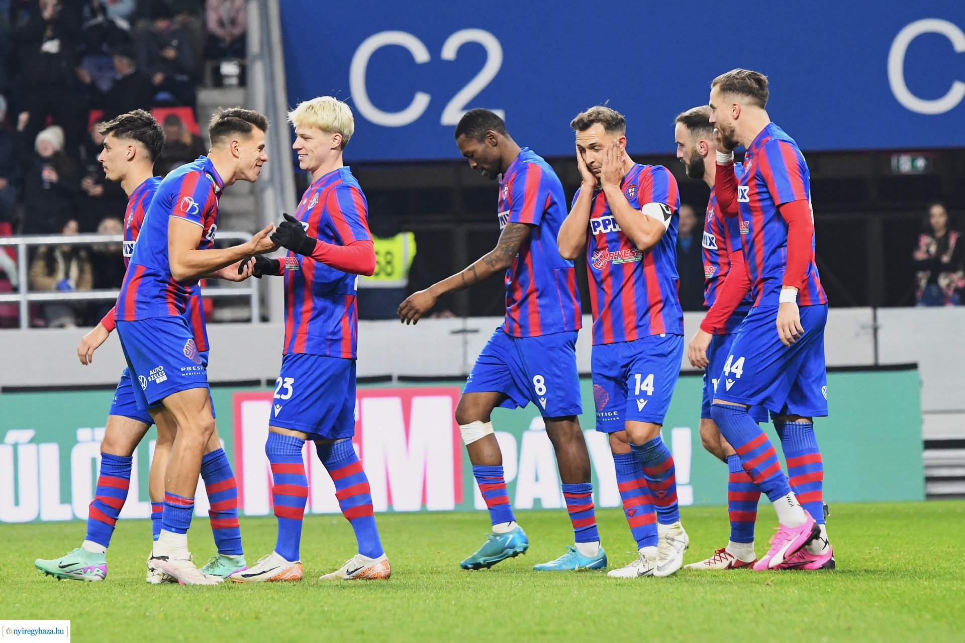 Nyíregyháza Spartacus - MTK Budapest  labdarúgó mérkőzés 2024. ősz