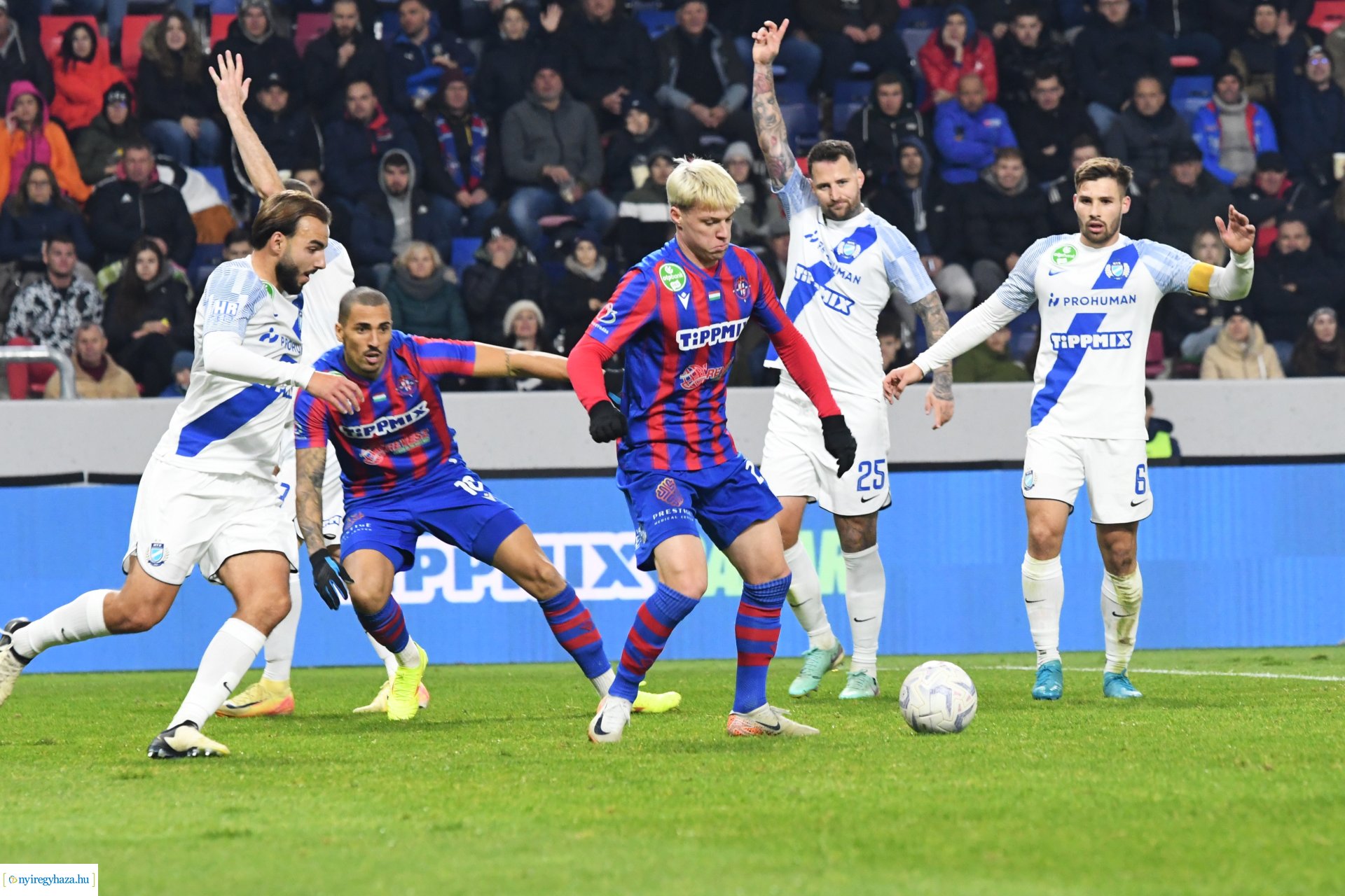 Nyíregyháza Spartacus - MTK Budapest  labdarúgó mérkőzés 2024. ősz