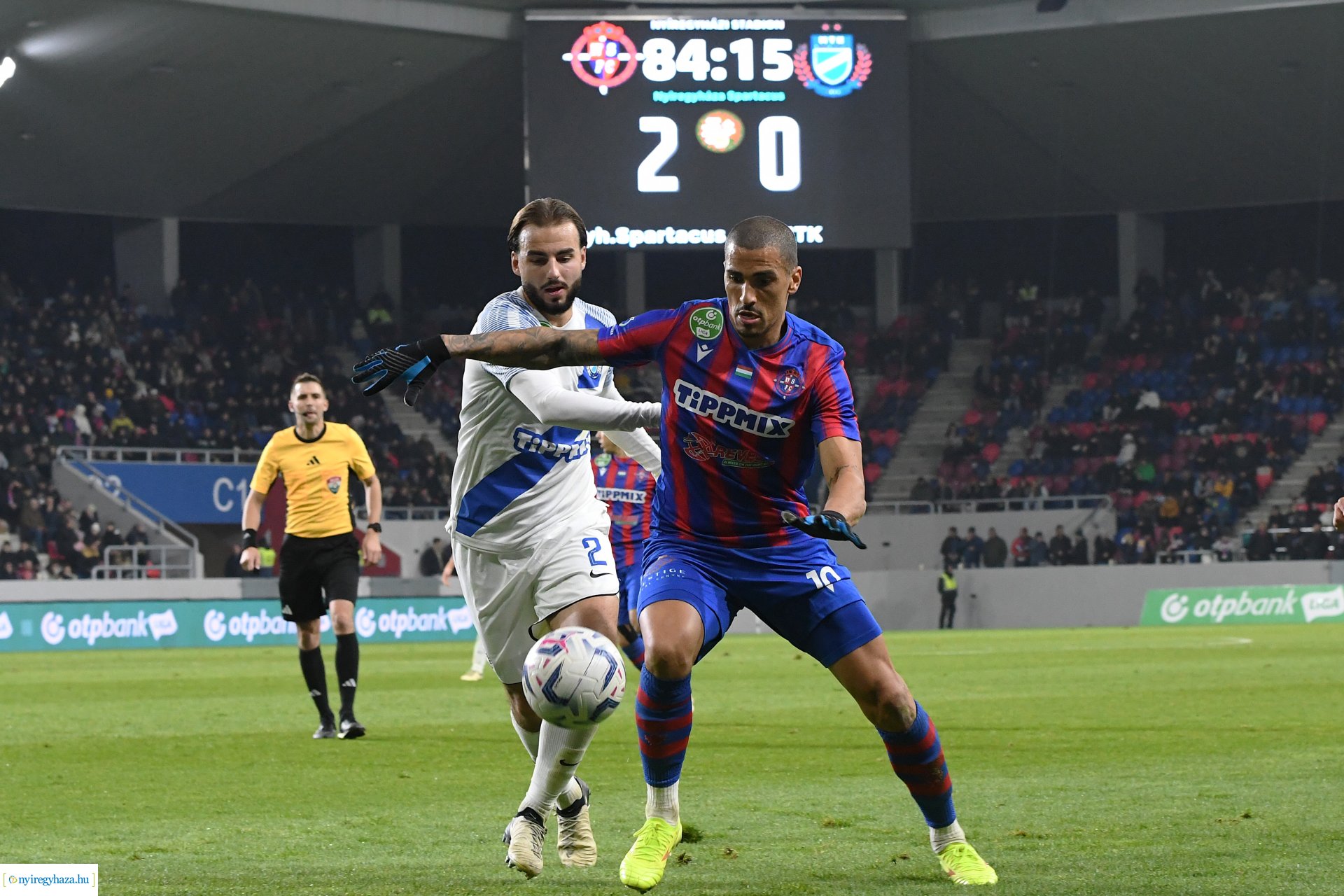 Nyíregyháza Spartacus - MTK Budapest  labdarúgó mérkőzés 2024. ősz