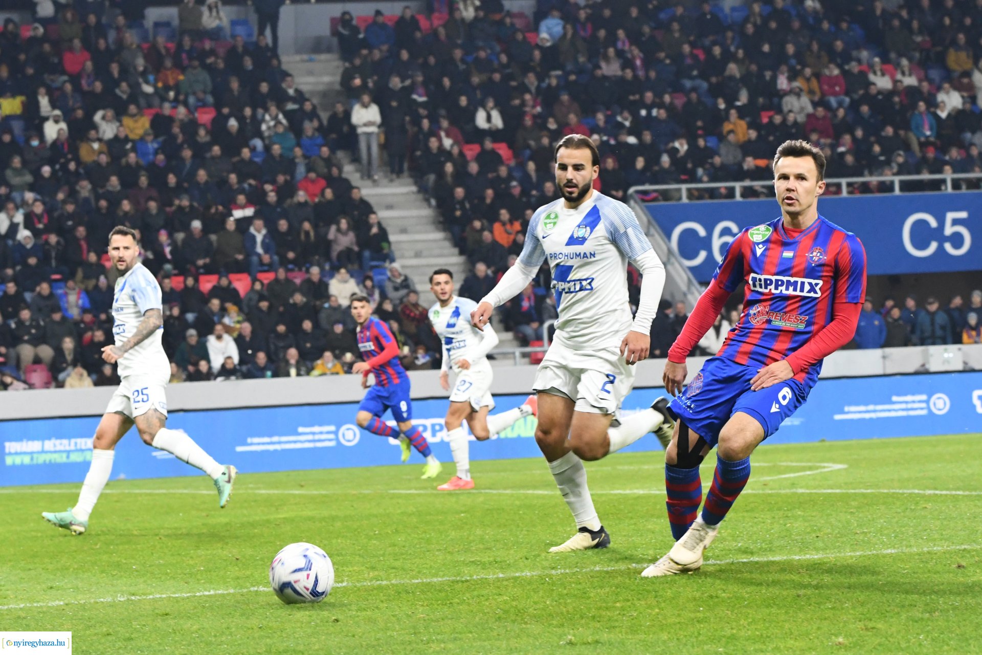 Nyíregyháza Spartacus - MTK Budapest  labdarúgó mérkőzés 2024. ősz