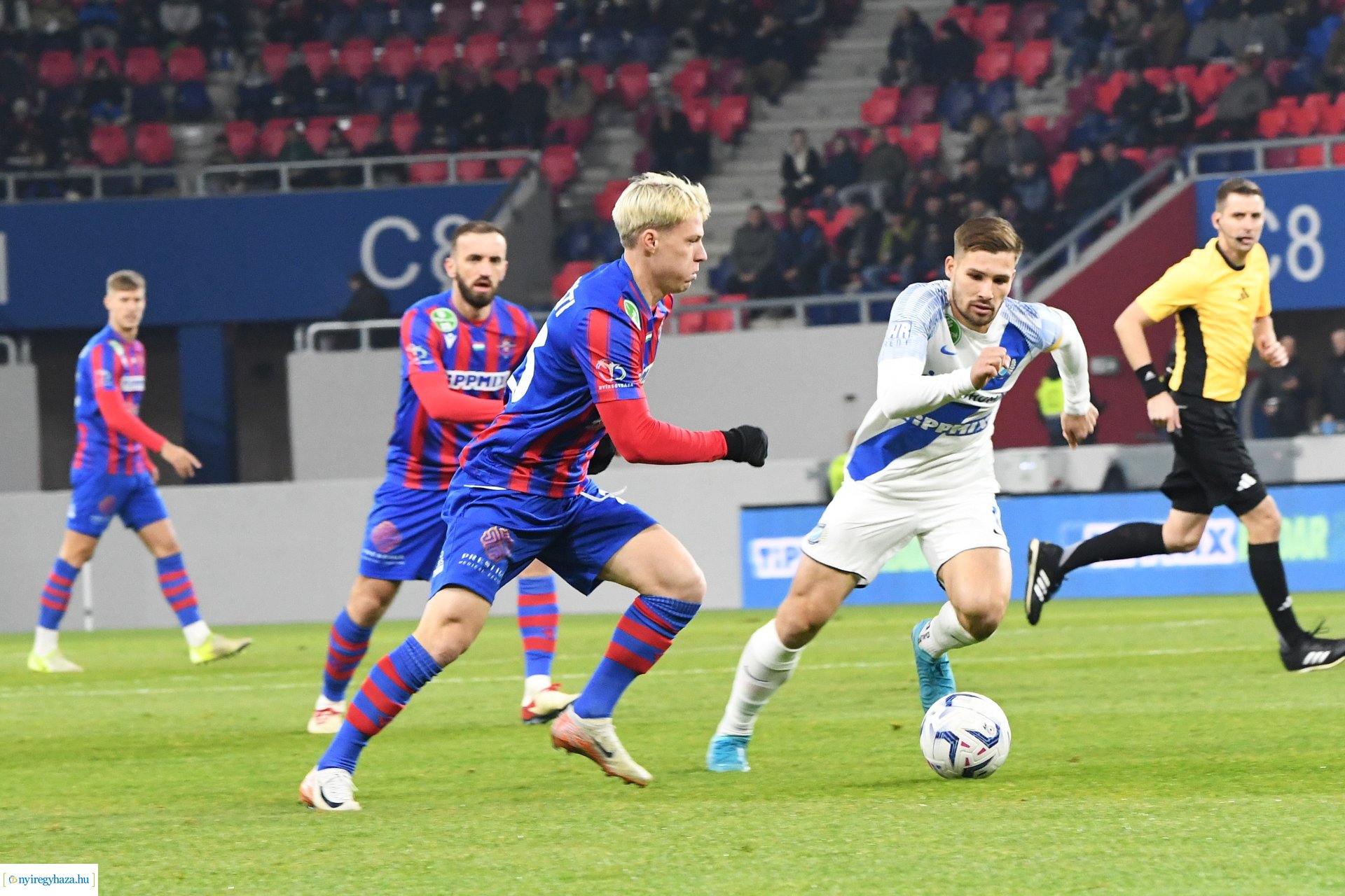 Nyíregyháza Spartacus - MTK Budapest  labdarúgó mérkőzés 2024. ősz