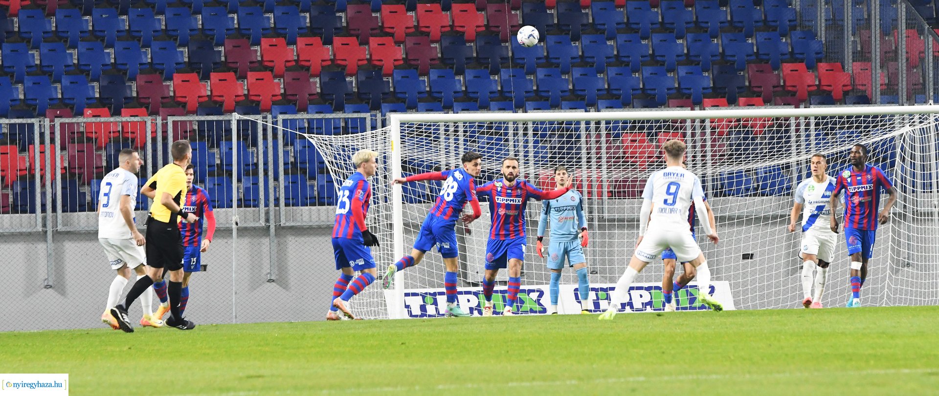 Nyíregyháza Spartacus - MTK Budapest  labdarúgó mérkőzés 2024. ősz