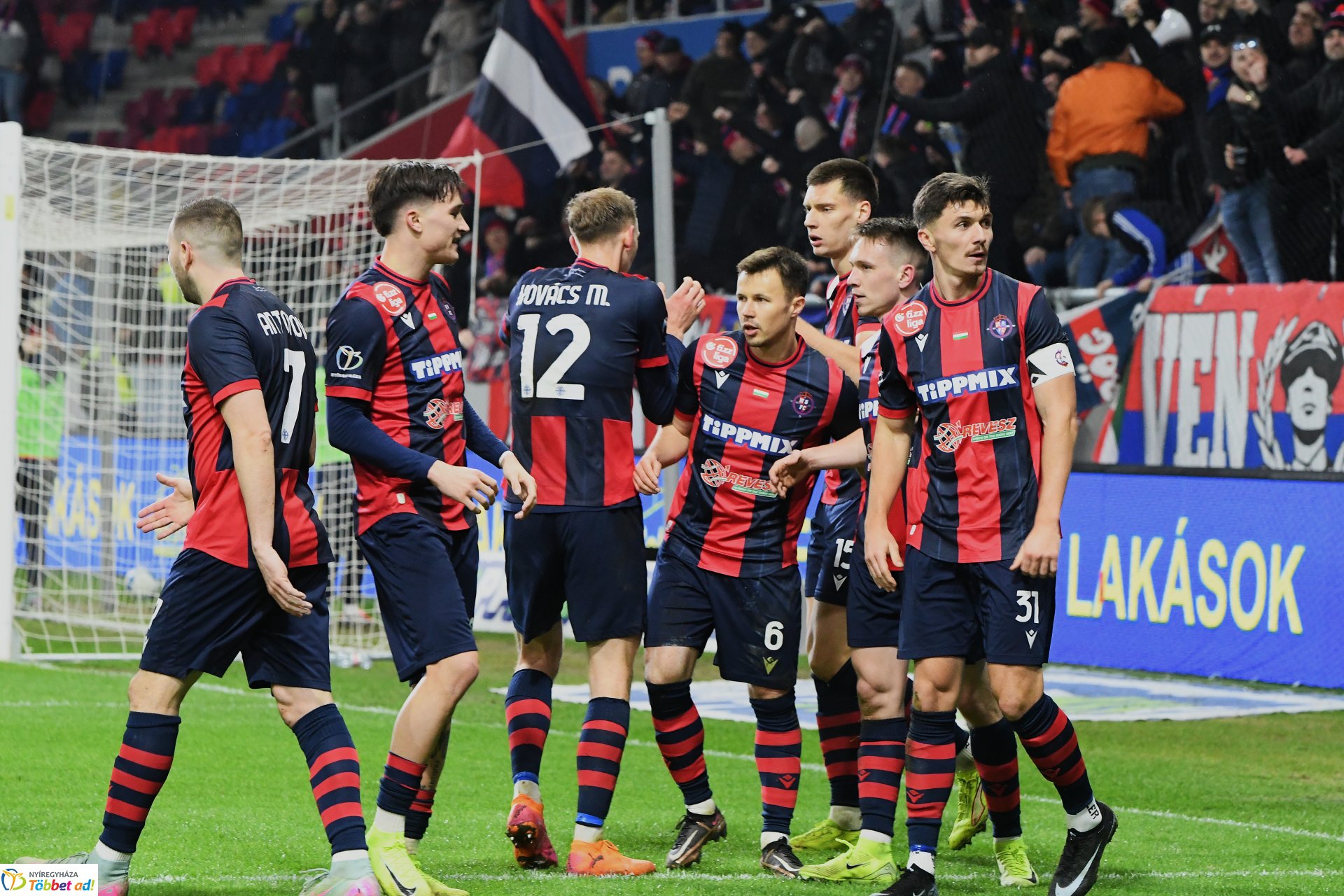 Nyíregyháza Spartacus - MTK labdarúgó mérkőzés 2026. tavasz