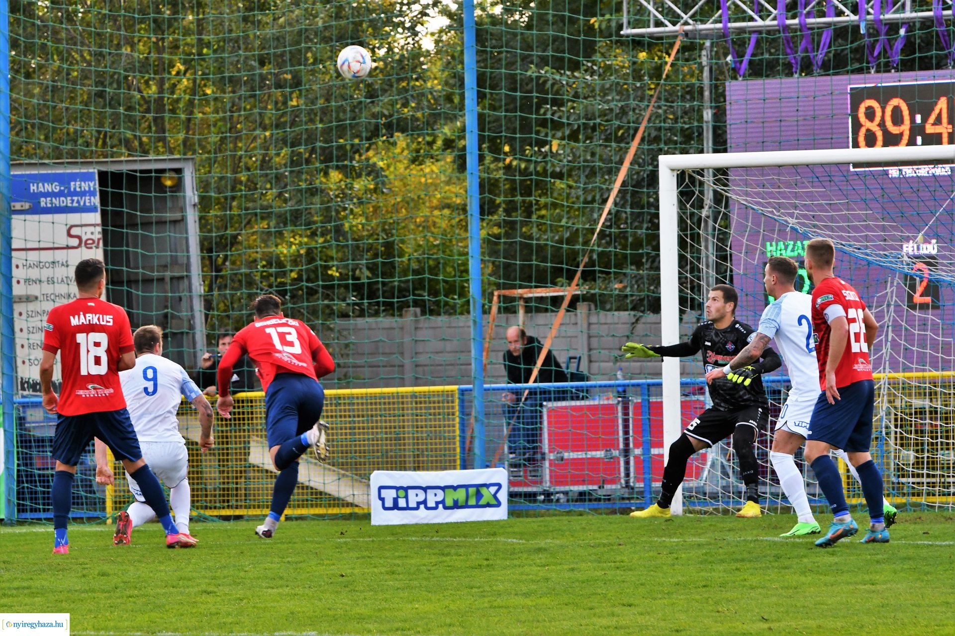 Nyíregyháza Spartacus - MTK labdarúgó mérkőzés