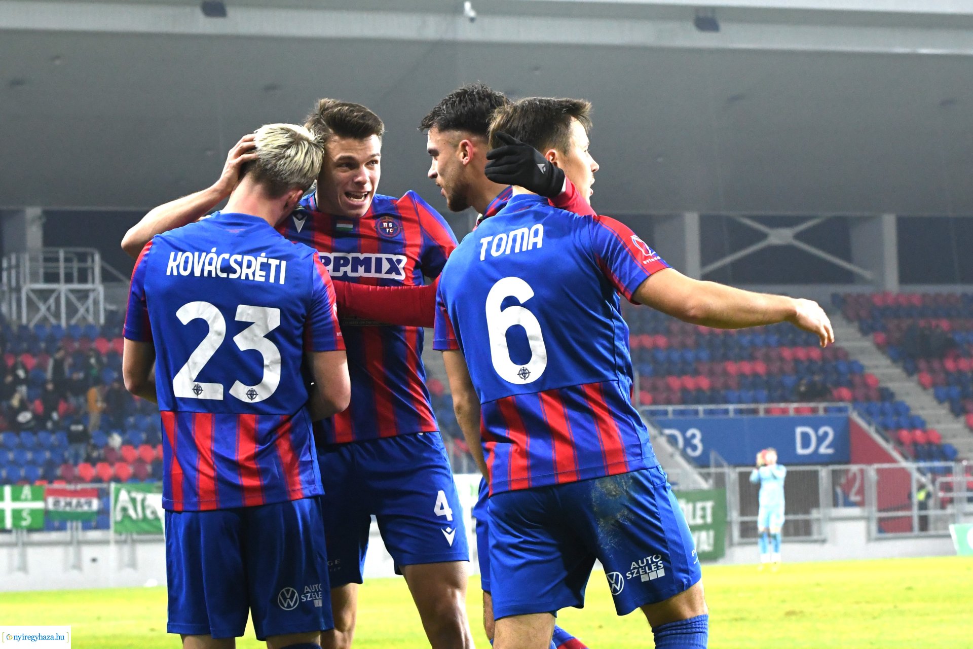 Nyíregyháza Spartacus - Paks labdarúgó mérkőzés