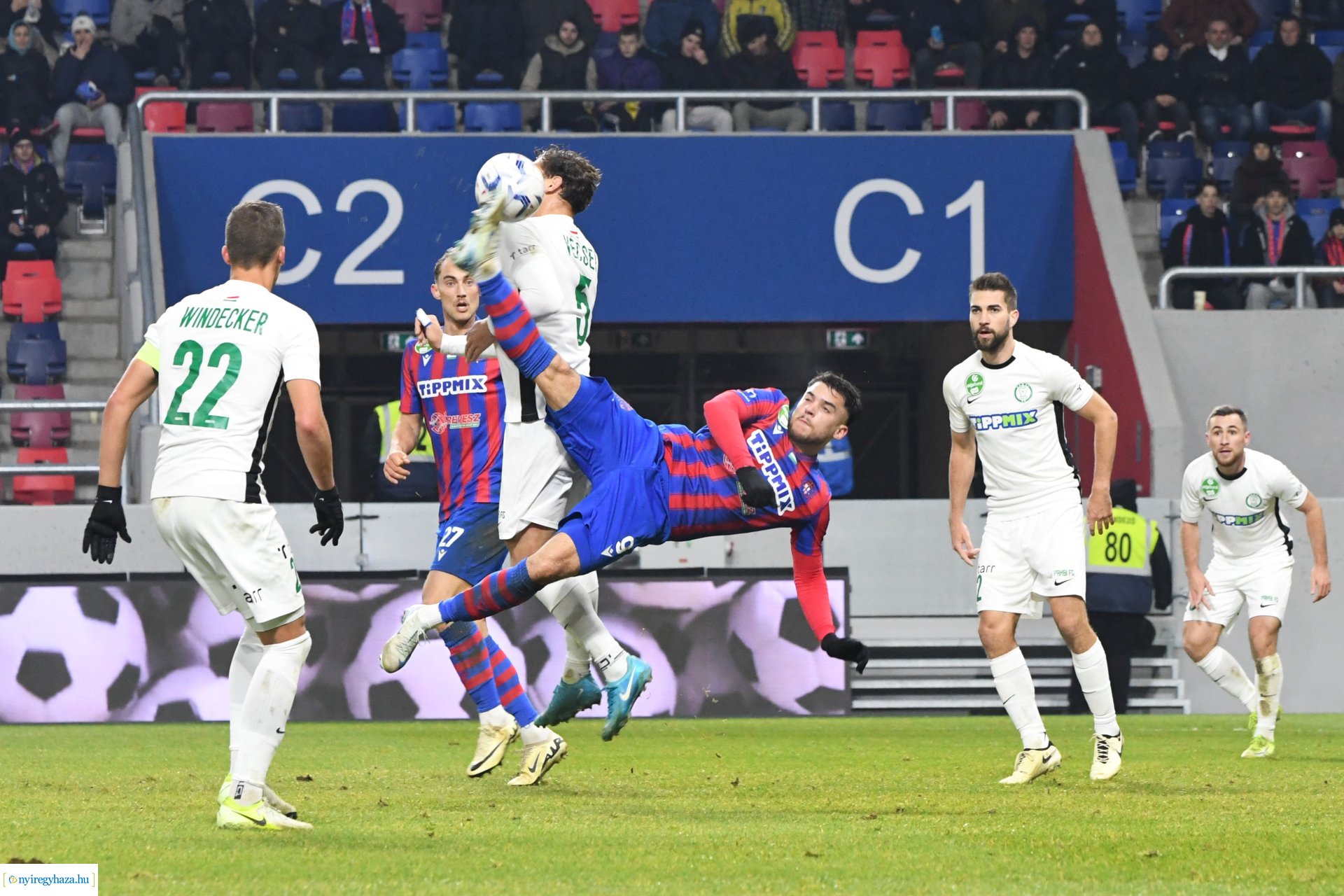 Nyíregyháza Spartacus - Paks labdarúgó mérkőzés