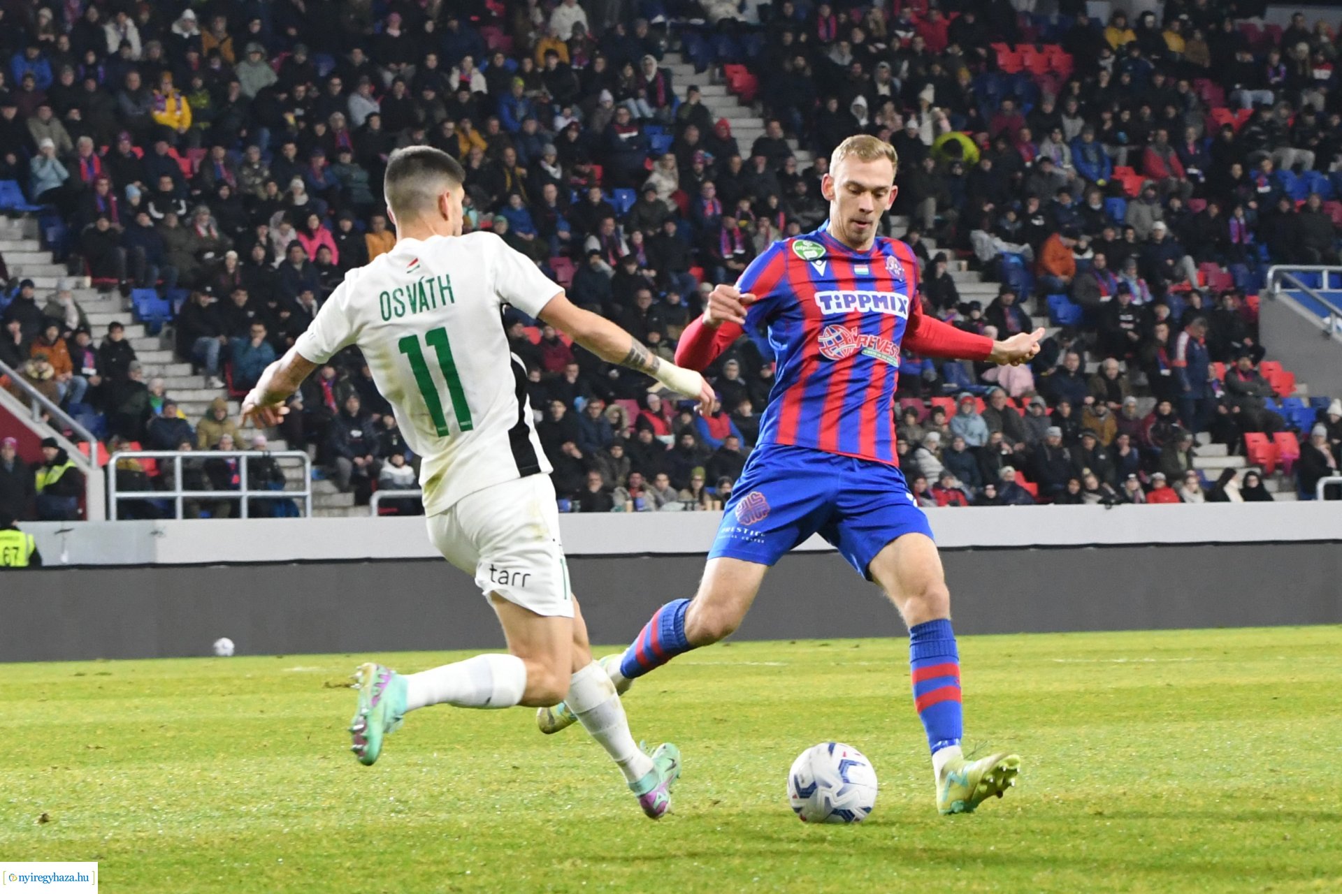 Nyíregyháza Spartacus - Paks labdarúgó mérkőzés