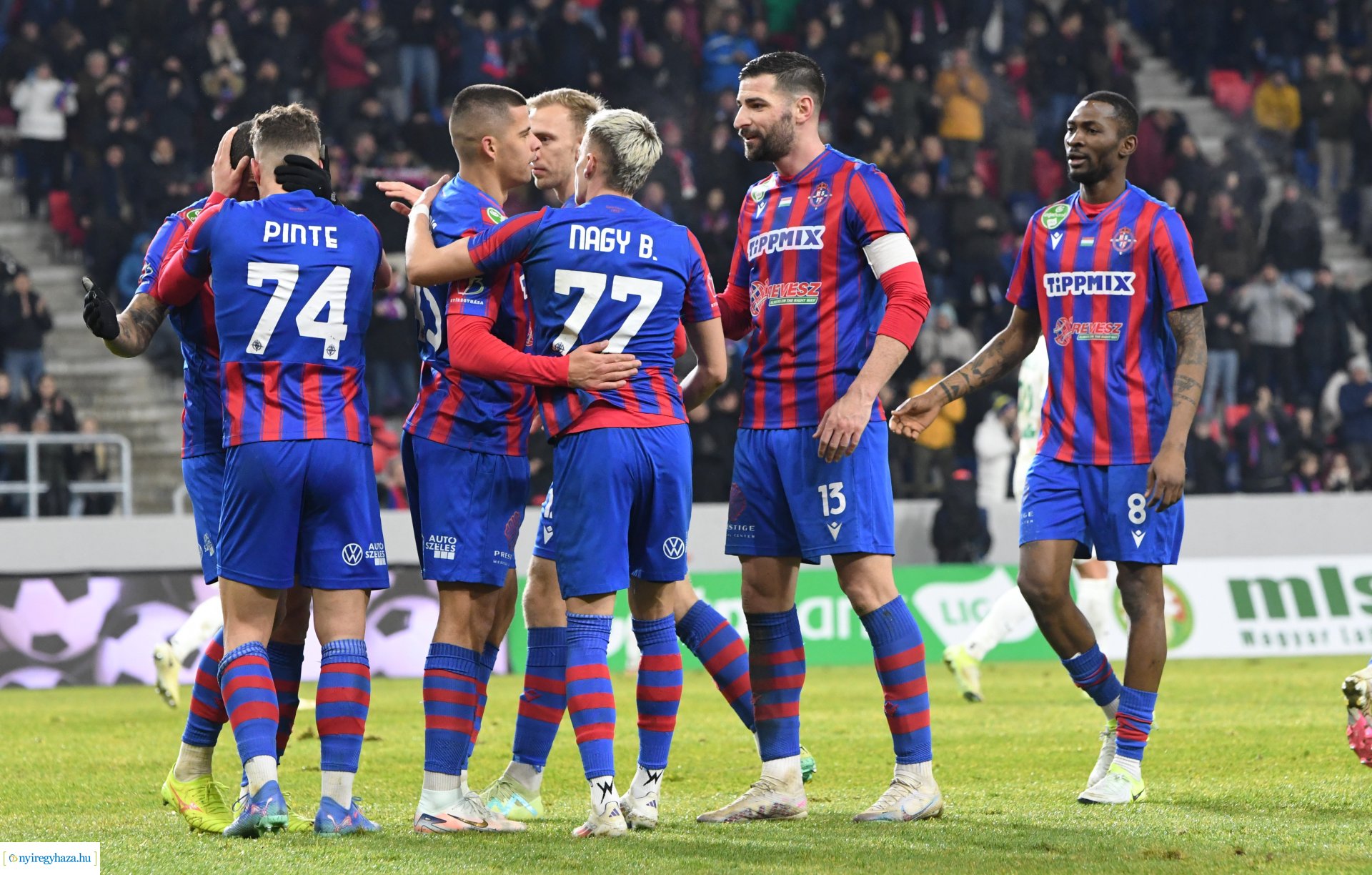 Nyíregyháza Spartacus - Paks labdarúgó mérkőzés