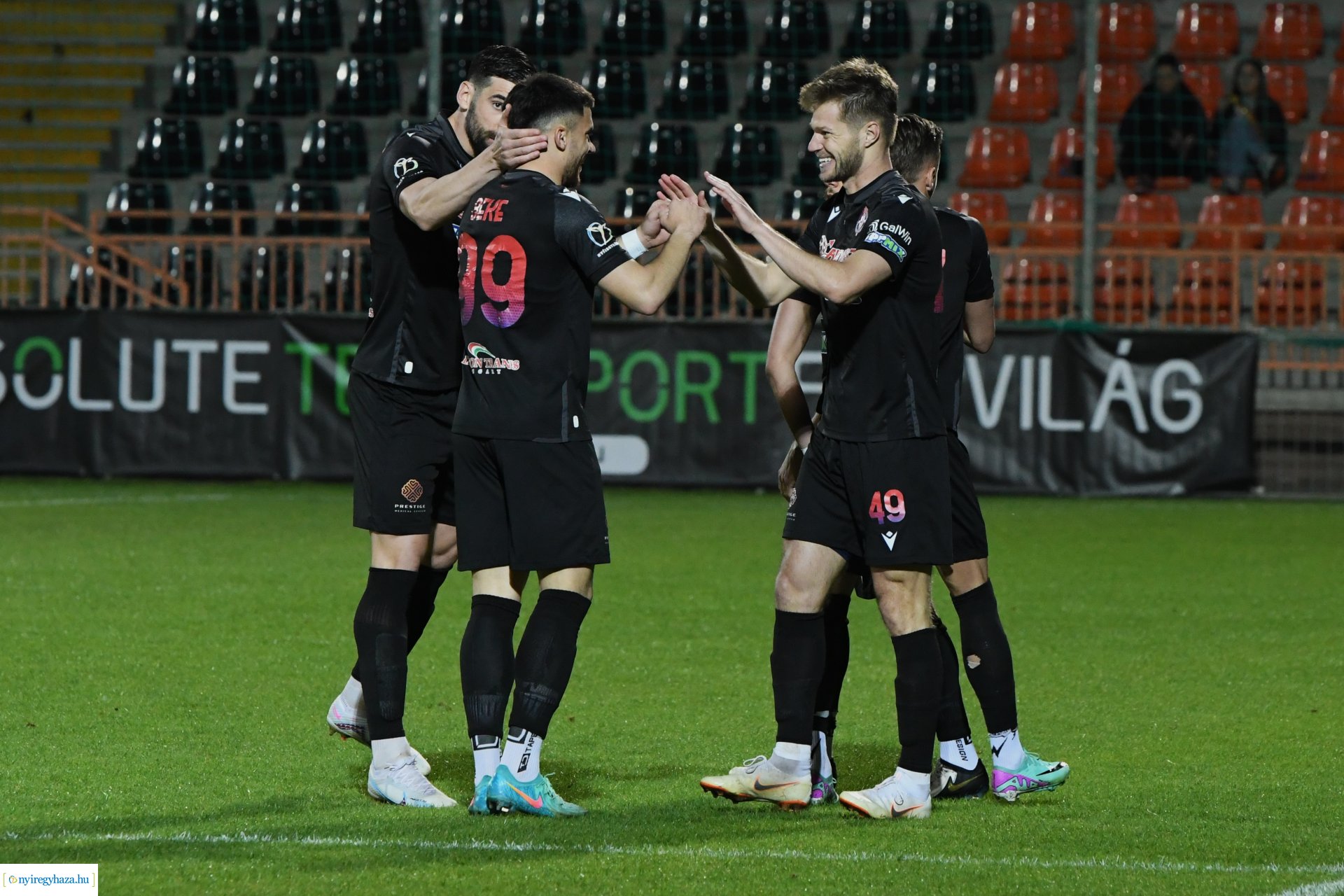 Nyíregyháza Spartacus-Pécs labdarúgó mérkőzés - 2024. tavasz