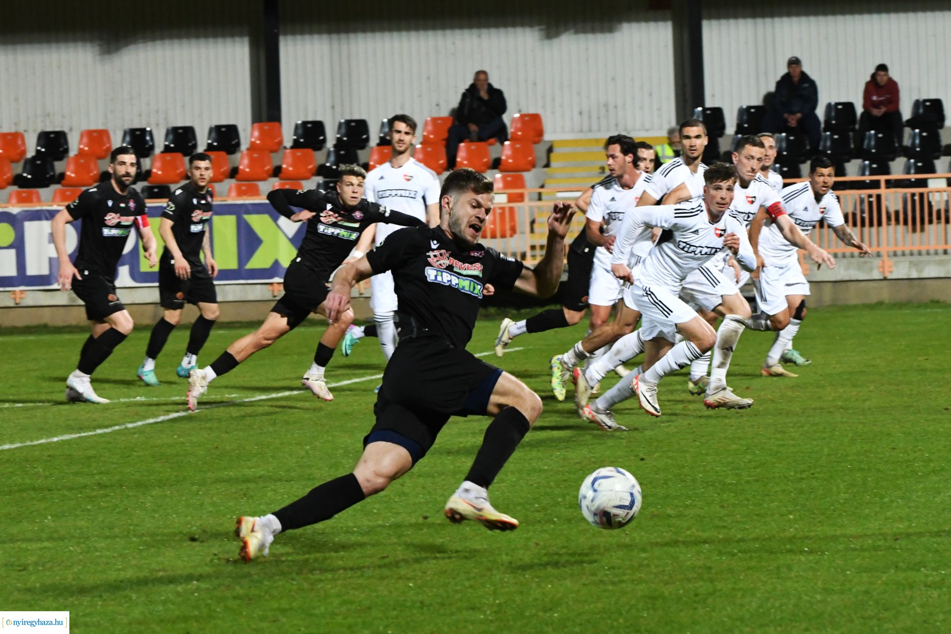 Nyíregyháza Spartacus-Pécs labdarúgó mérkőzés - 2024. tavasz
