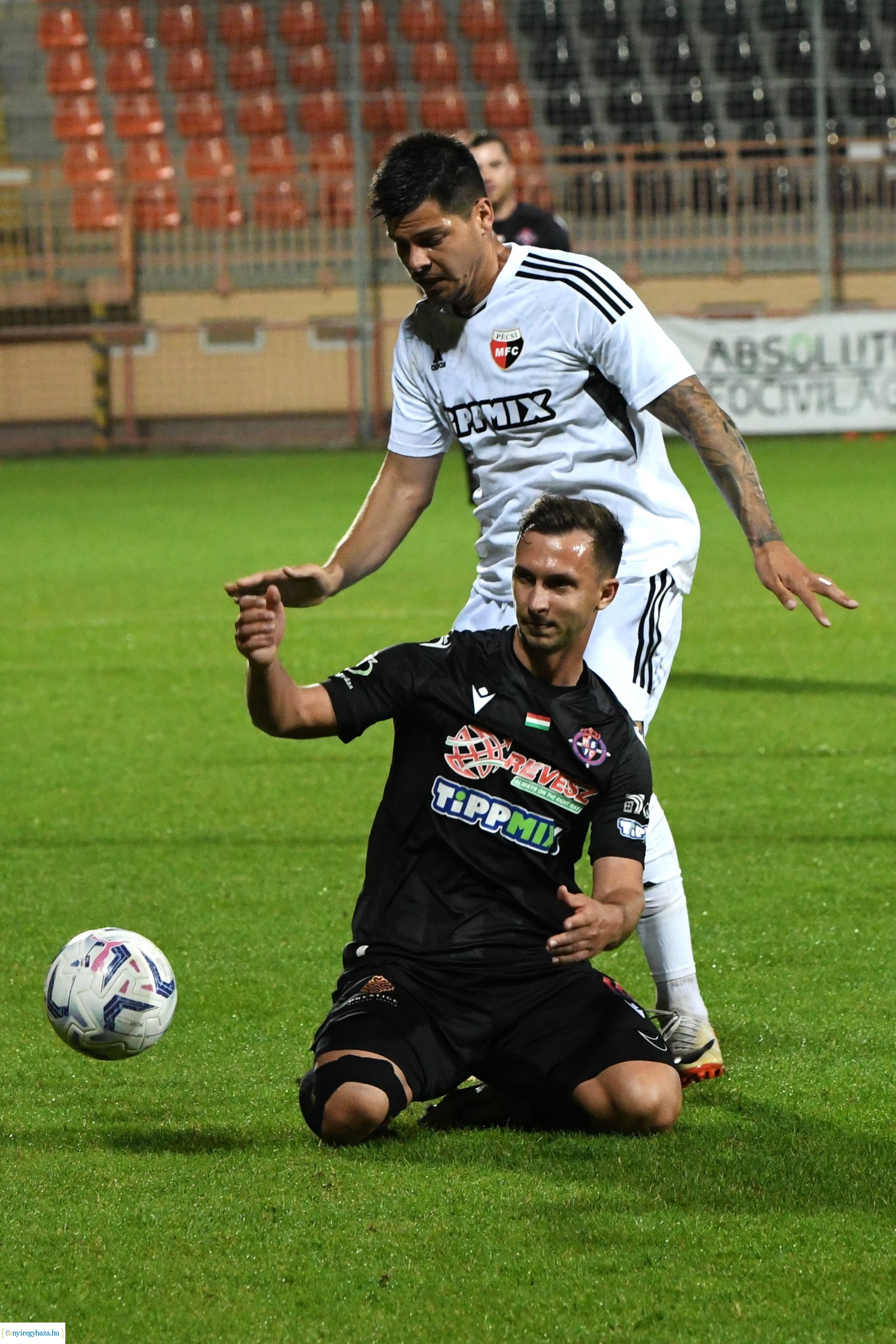 Nyíregyháza Spartacus-Pécs labdarúgó mérkőzés - 2024. tavasz