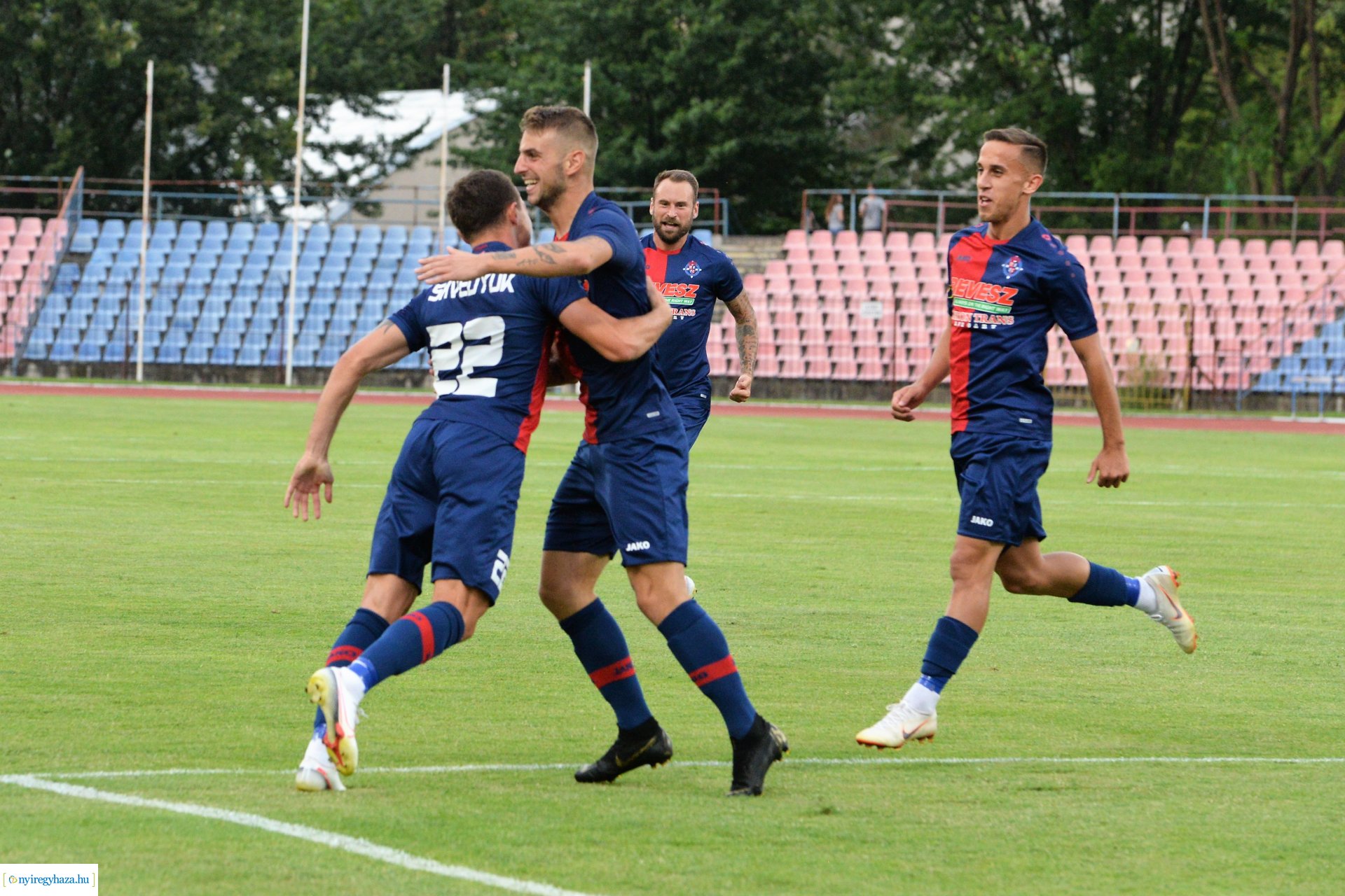 Nyíregyháza Spartacus-Pécs labdarúgó mérkőzés