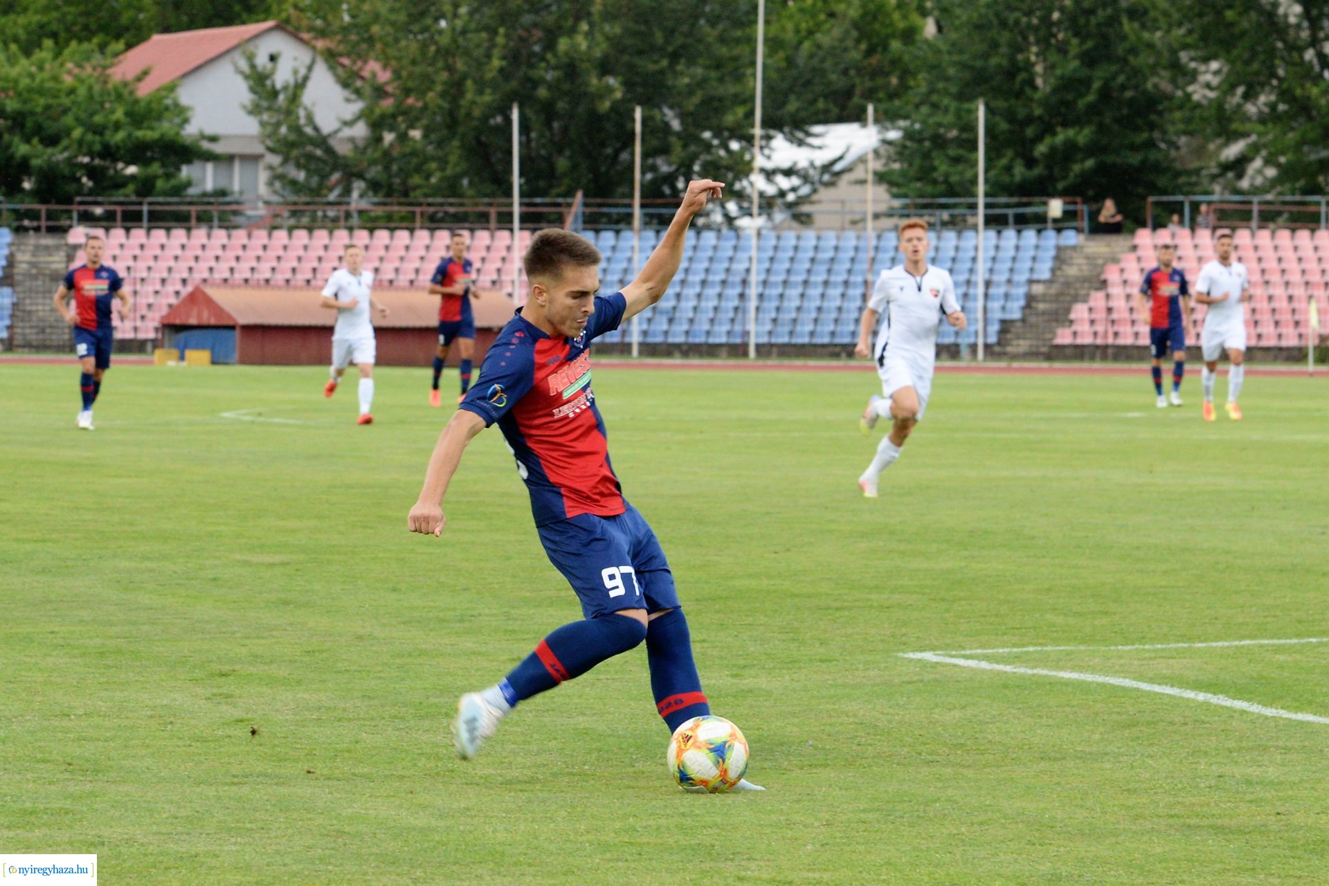 Nyíregyháza Spartacus-Pécs labdarúgó mérkőzés