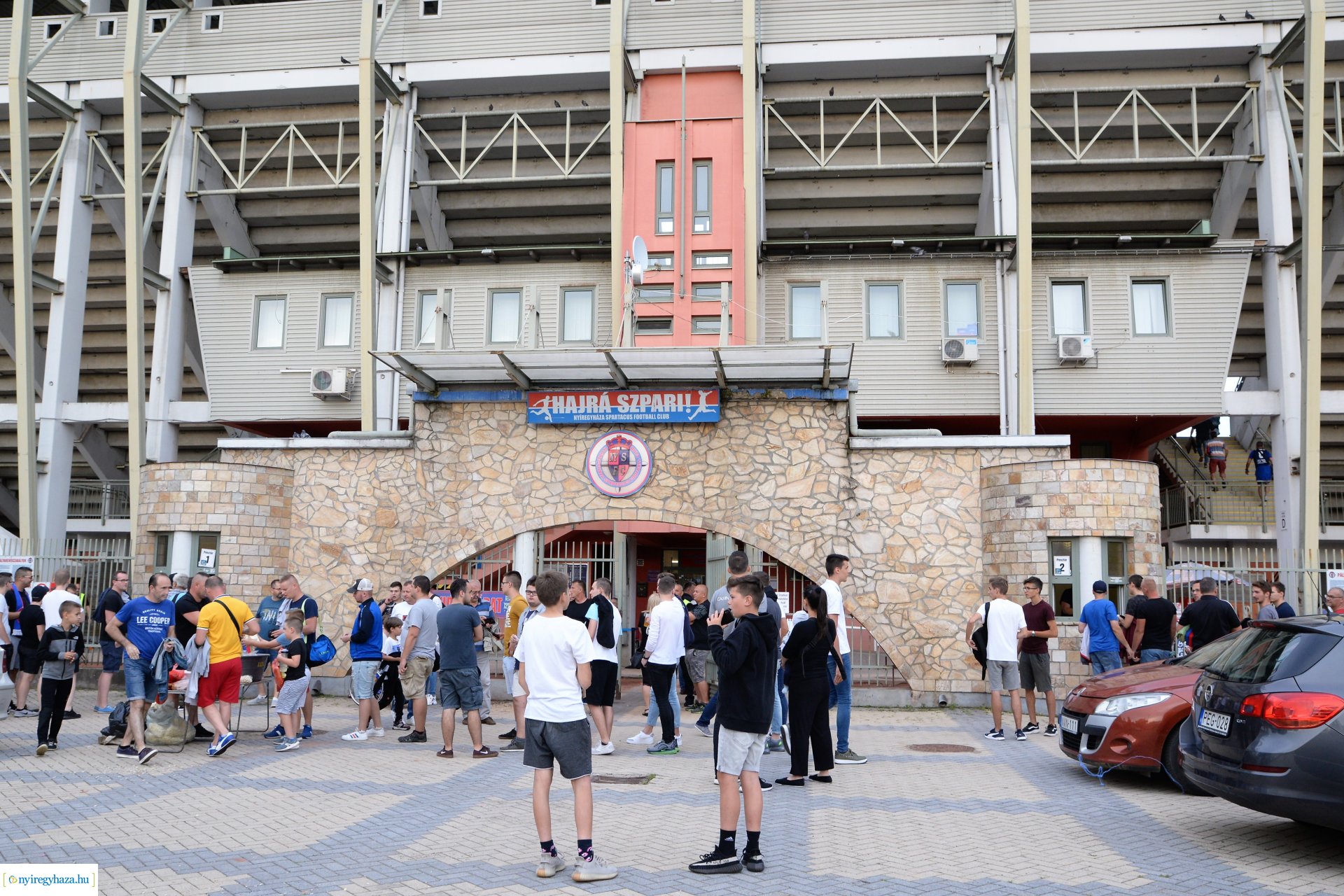 Nyíregyháza Spartacus-Pécs labdarúgó mérkőzés