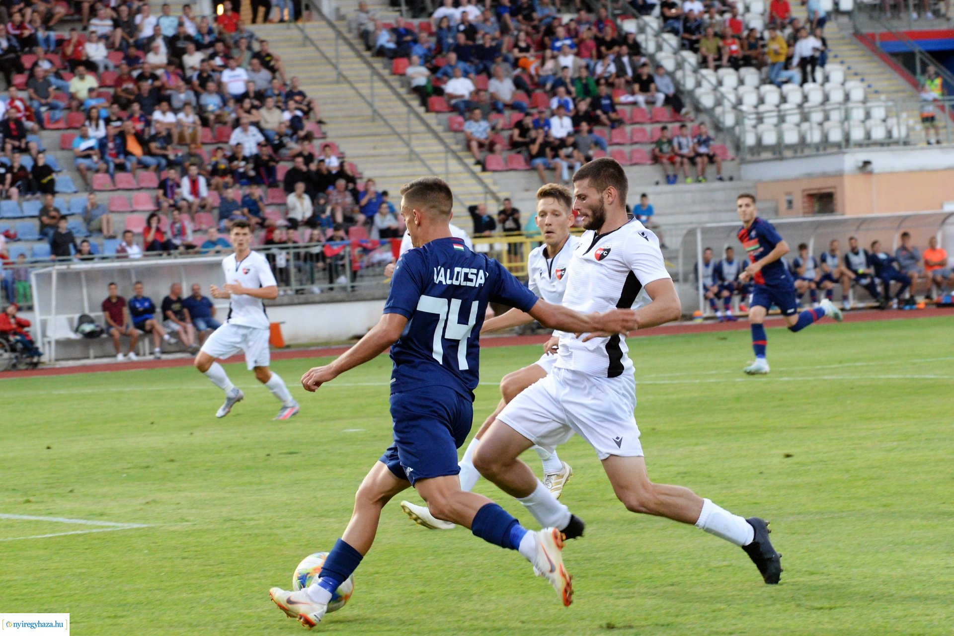Nyíregyháza Spartacus-Pécs labdarúgó mérkőzés