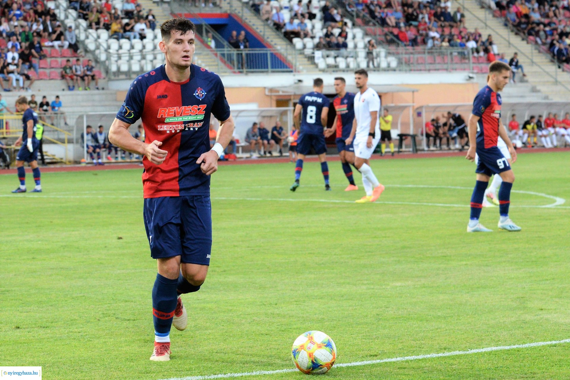 Nyíregyháza Spartacus-Pécs labdarúgó mérkőzés