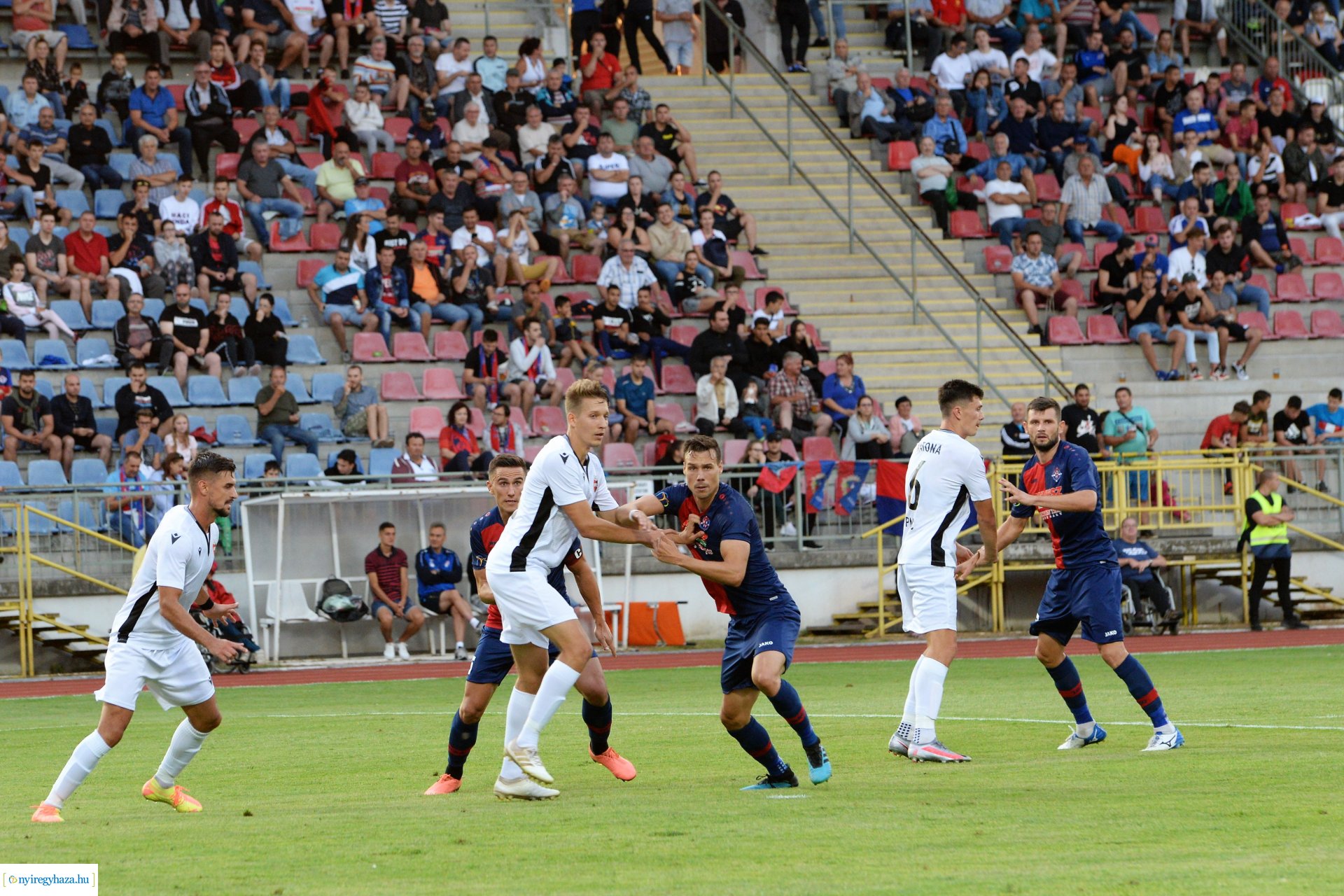 Nyíregyháza Spartacus-Pécs labdarúgó mérkőzés