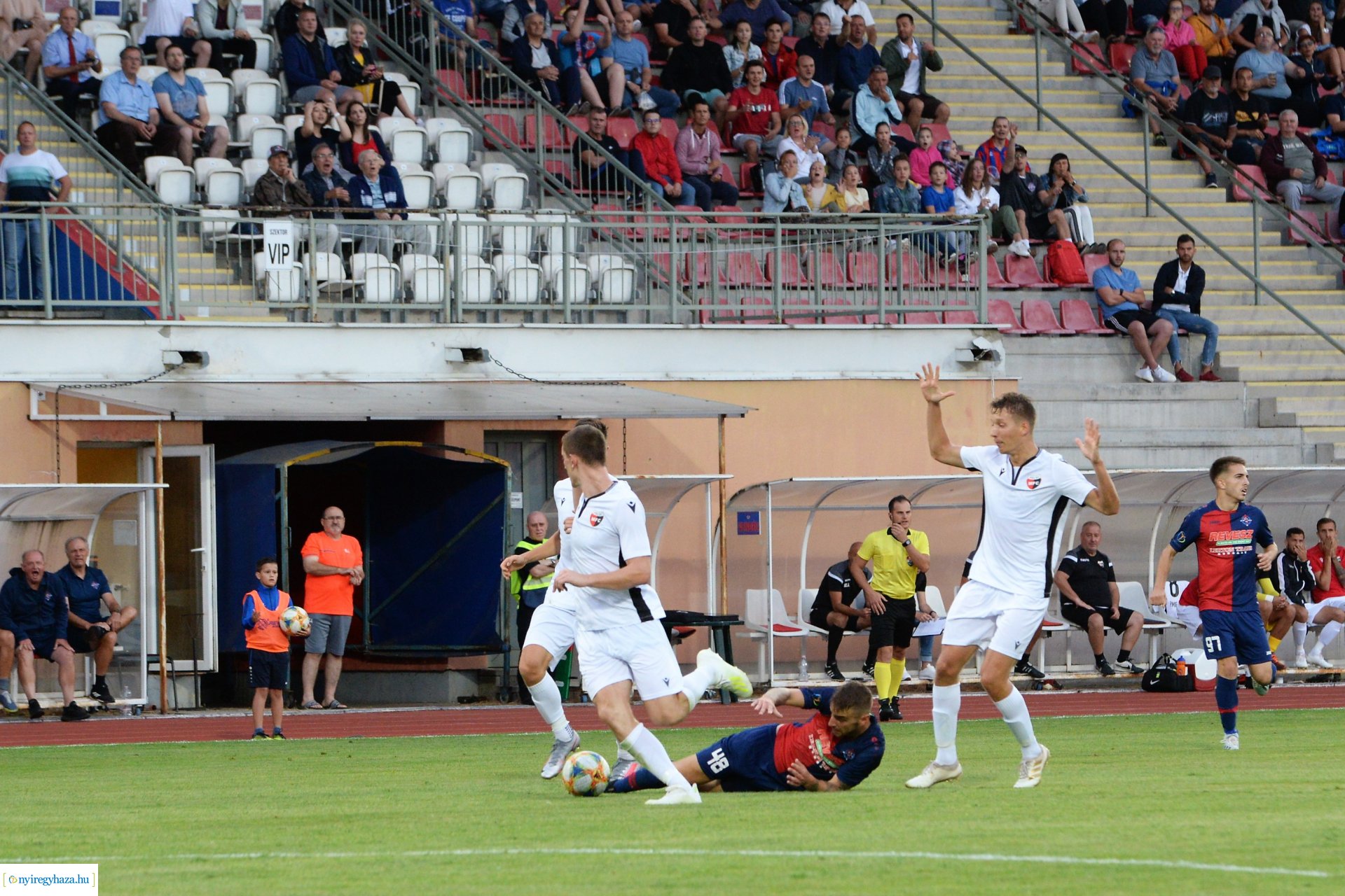 Nyíregyháza Spartacus-Pécs labdarúgó mérkőzés