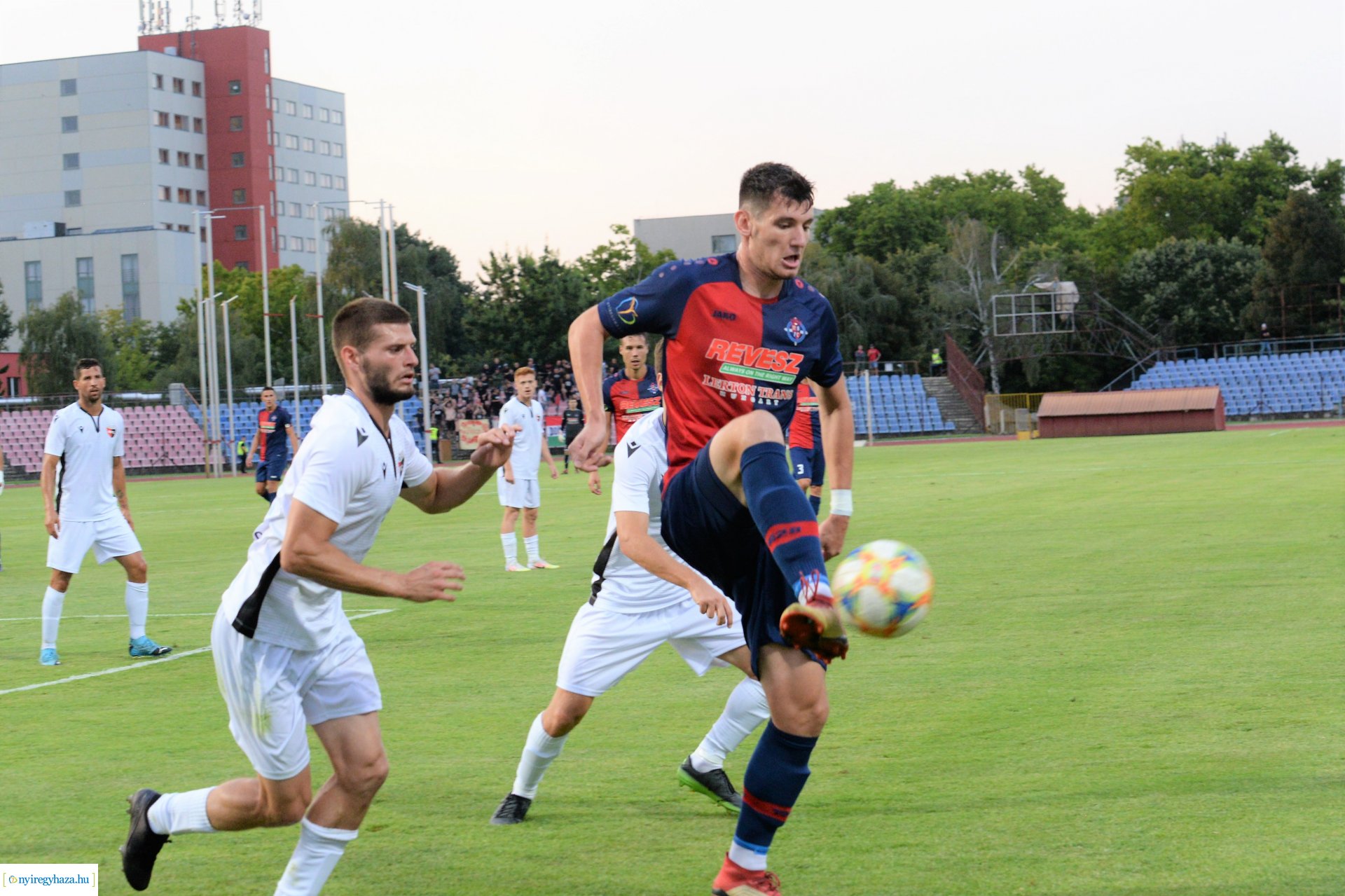 Nyíregyháza Spartacus-Pécs labdarúgó mérkőzés