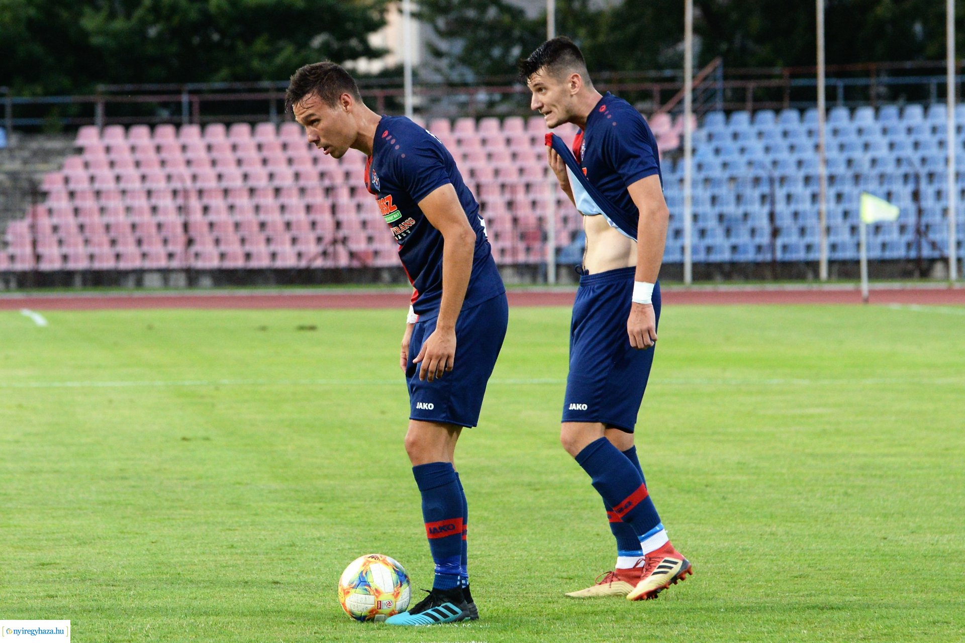 Nyíregyháza Spartacus-Pécs labdarúgó mérkőzés