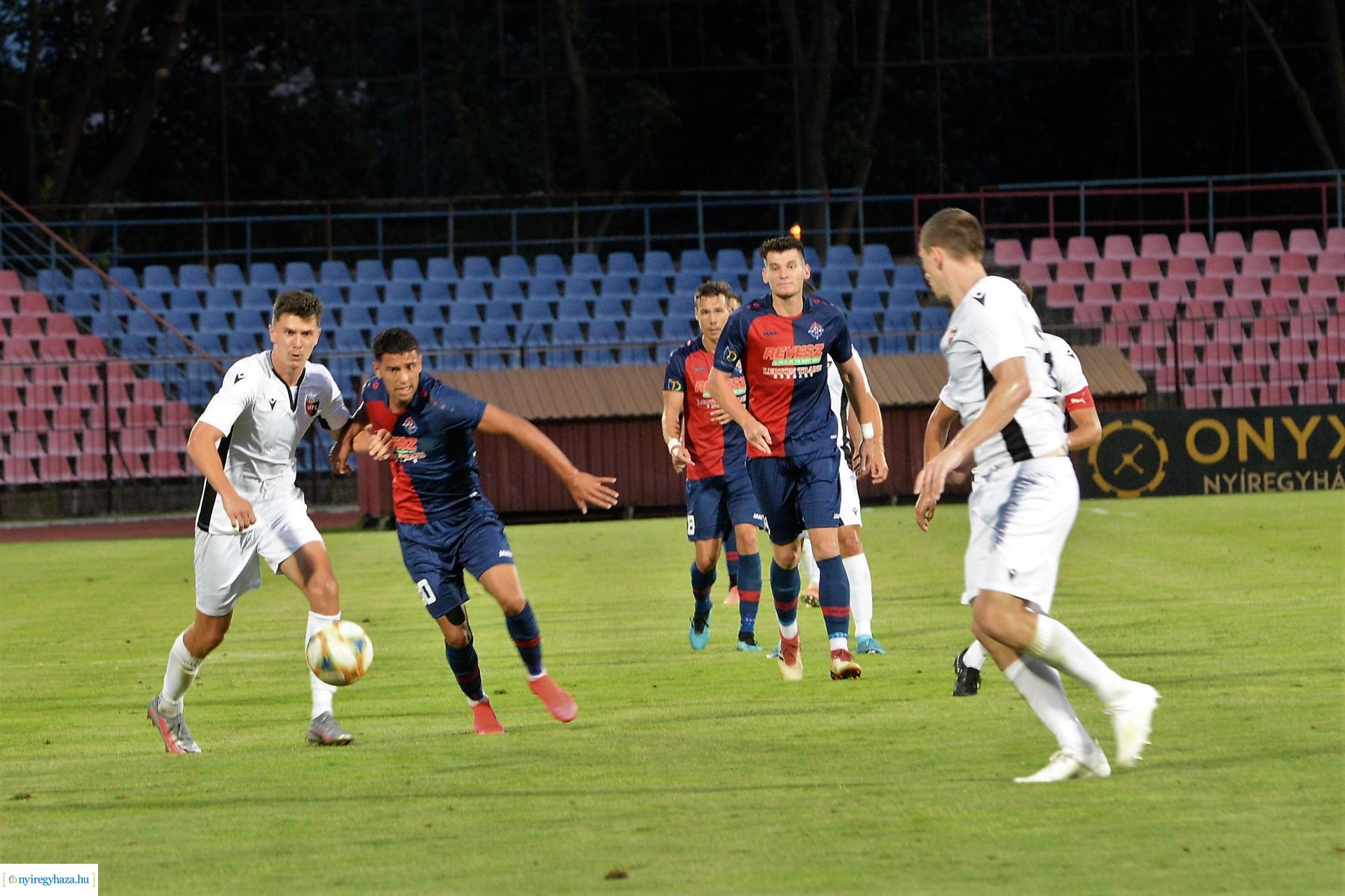 Nyíregyháza Spartacus-Pécs labdarúgó mérkőzés