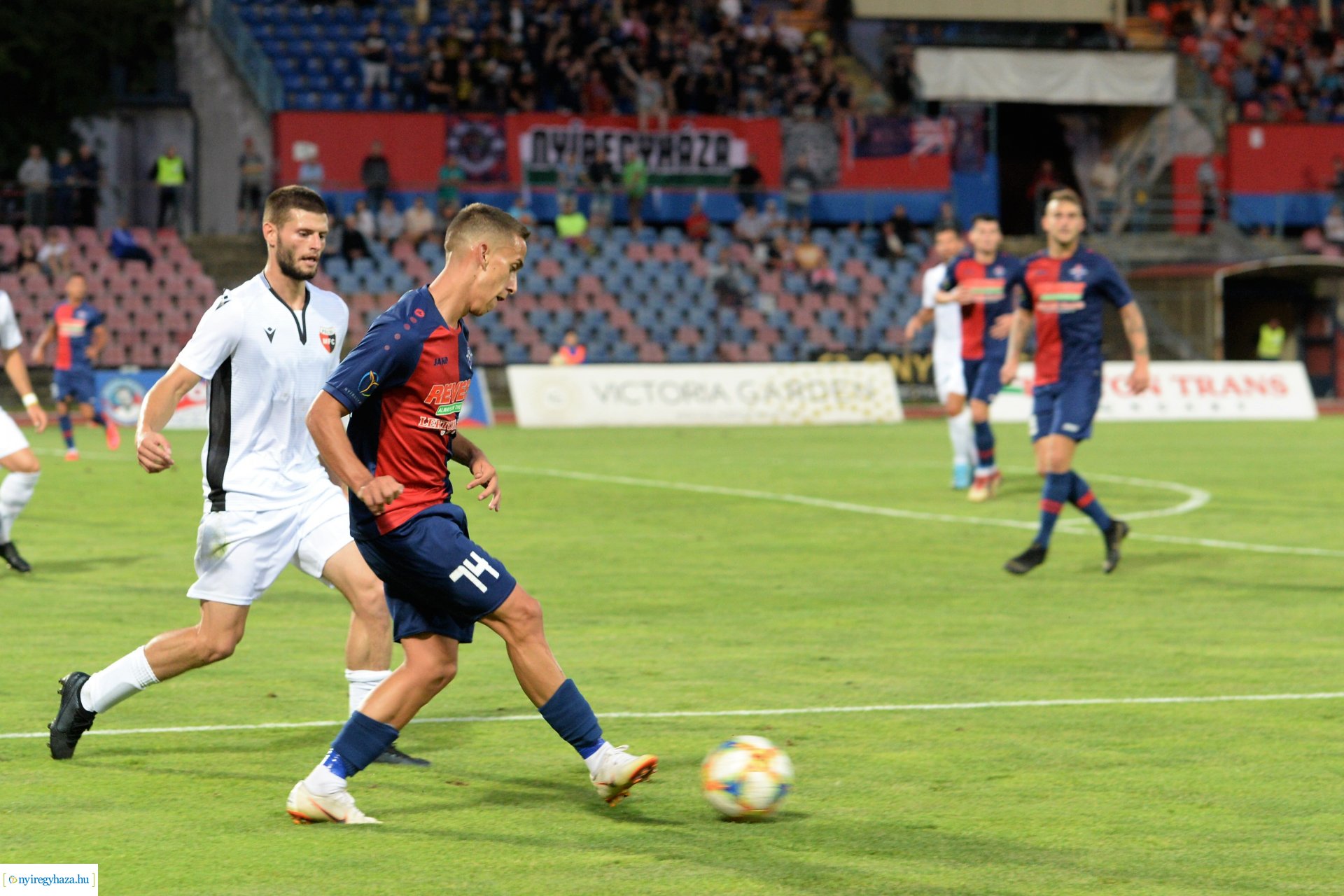 Nyíregyháza Spartacus-Pécs labdarúgó mérkőzés