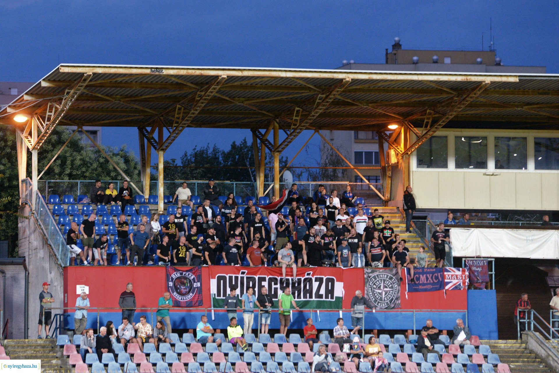 Nyíregyháza Spartacus-Pécs labdarúgó mérkőzés