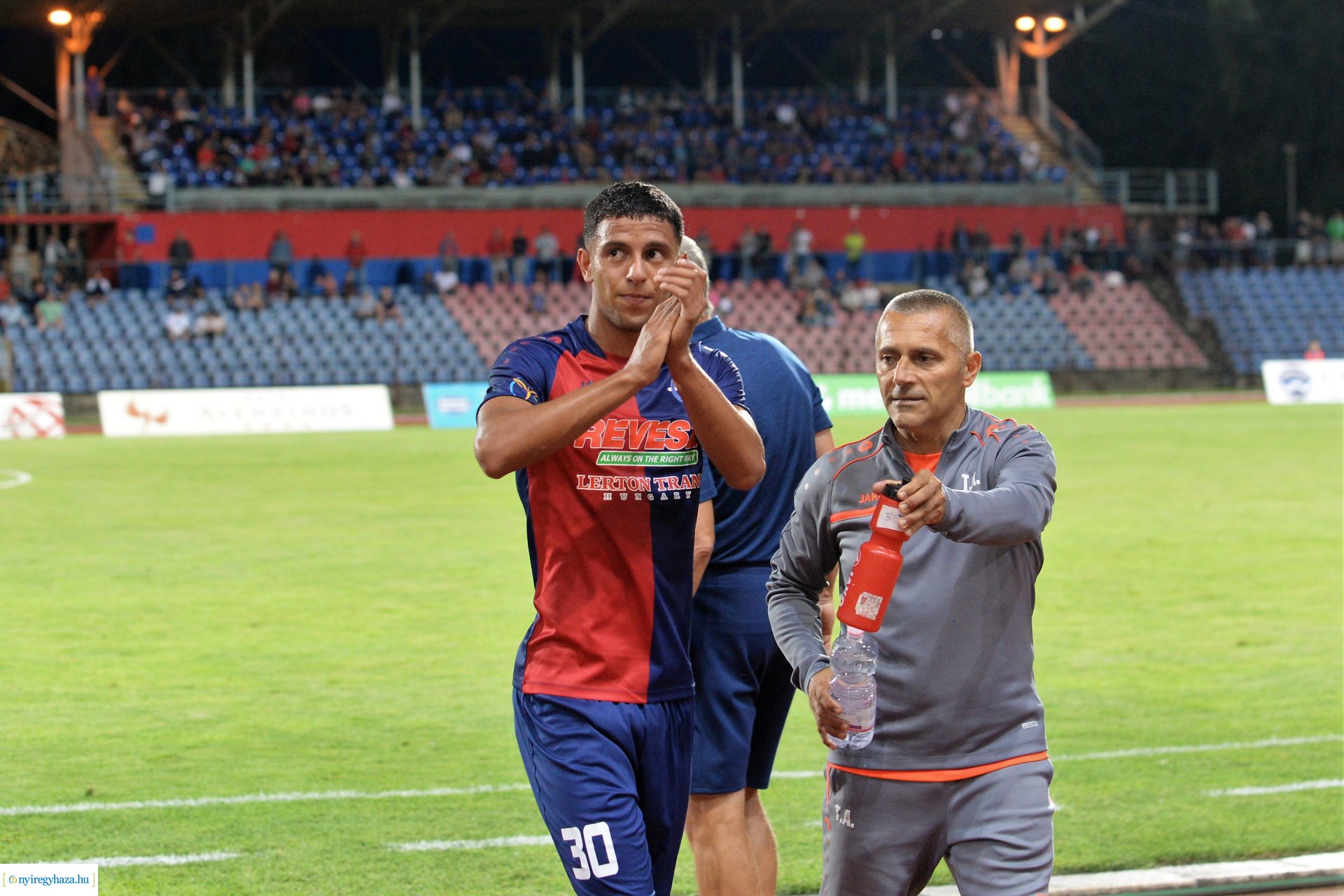 Nyíregyháza Spartacus-Pécs labdarúgó mérkőzés