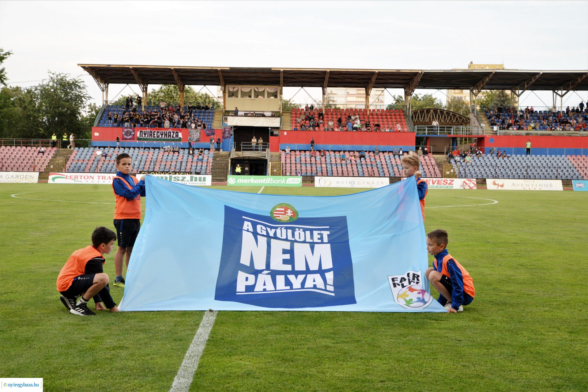 Nyíregyháza Spartacus-Pécs labdarúgó mérkőzés