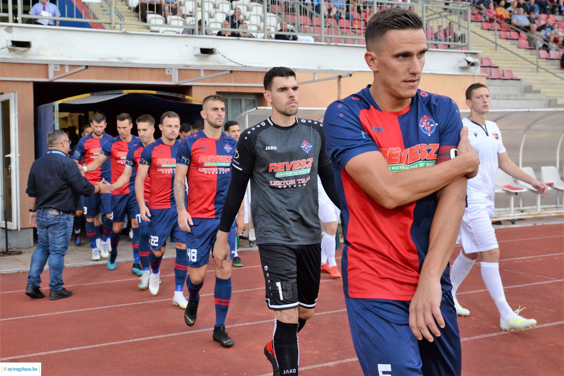 Nyíregyháza Spartacus-Pécs labdarúgó mérkőzés