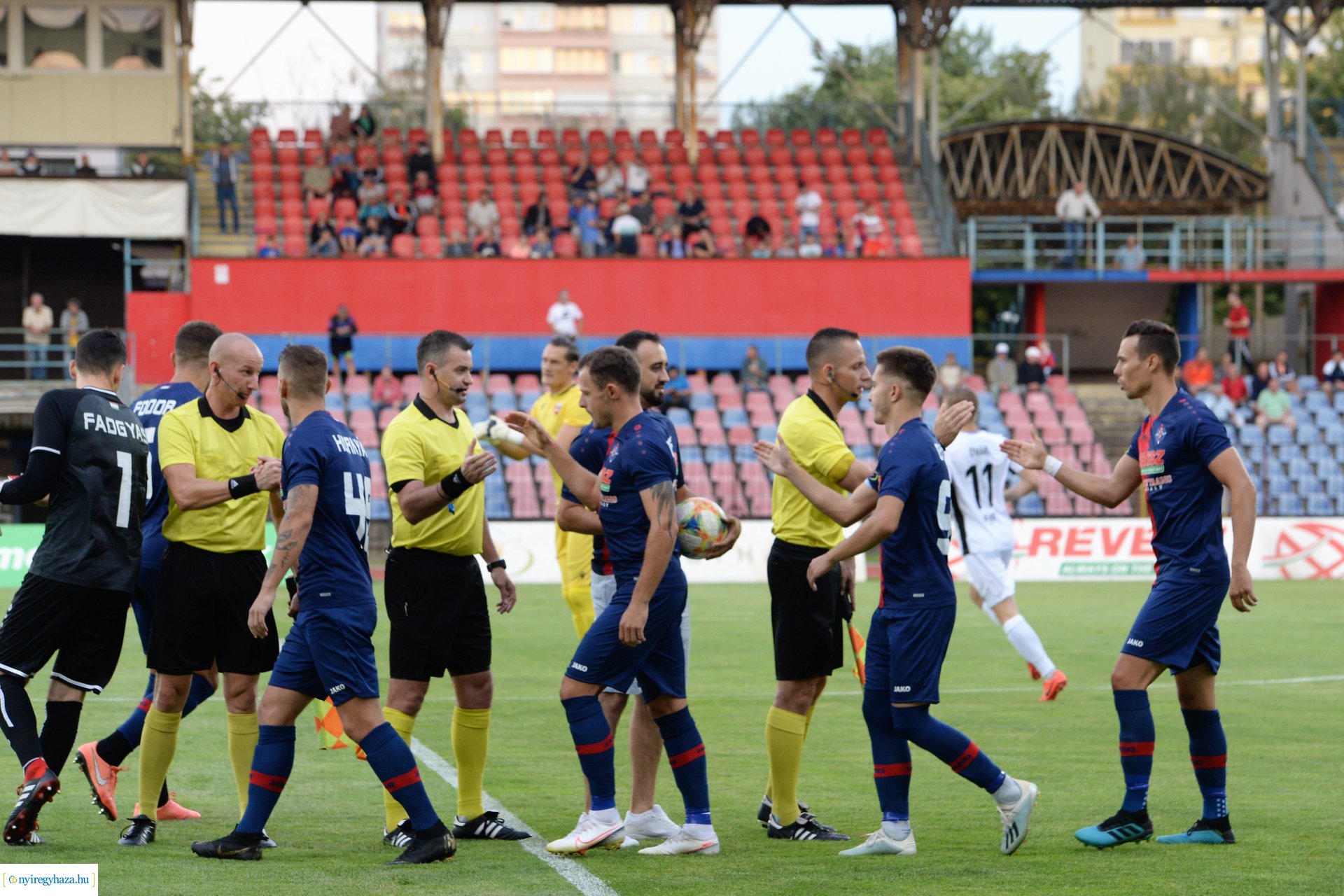 Nyíregyháza Spartacus-Pécs labdarúgó mérkőzés
