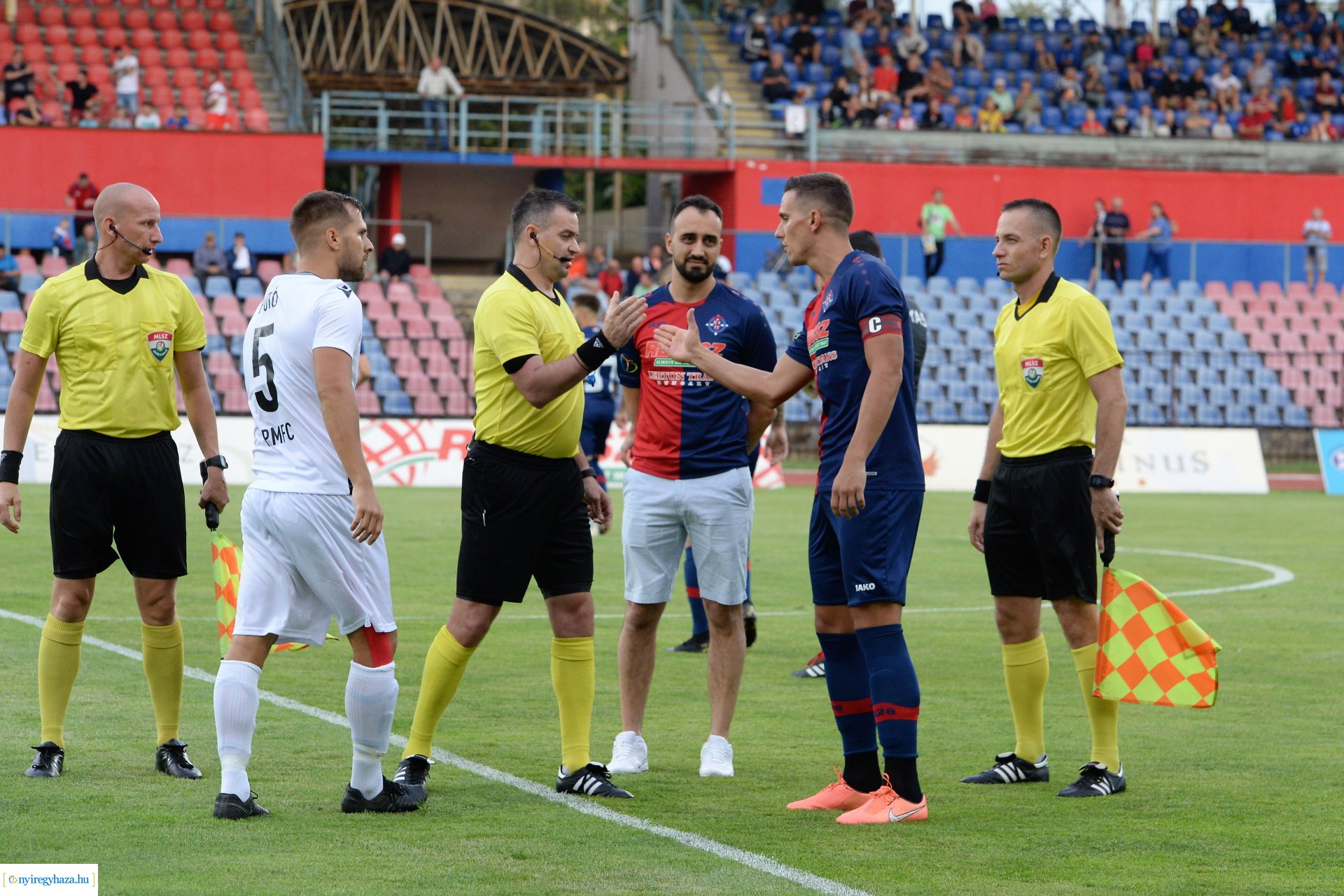 Nyíregyháza Spartacus-Pécs labdarúgó mérkőzés