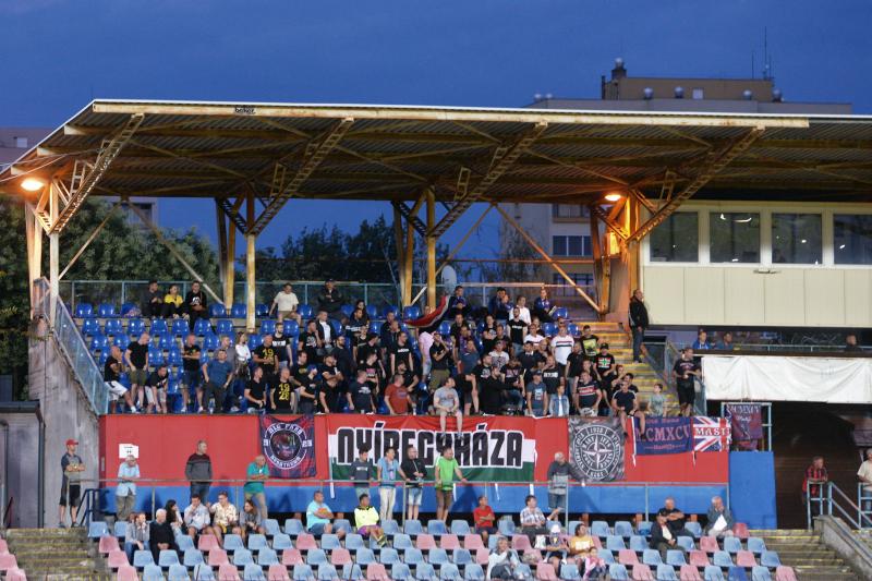 Nyíregyháza Spartacus-Pécs labdarúgó mérkőzés