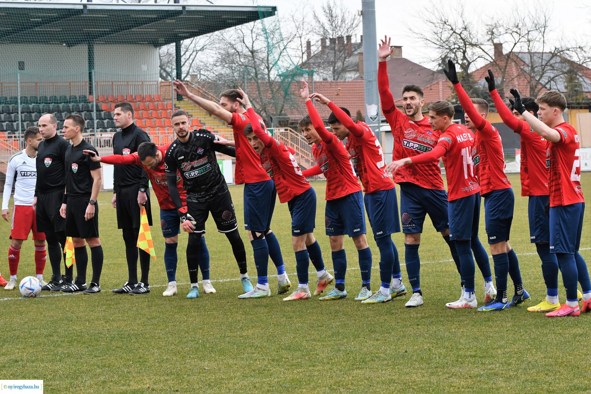 Nyíregyháza Spartacus - Pécsi MFC labdarúgó mérkőzés 2023. tavasz