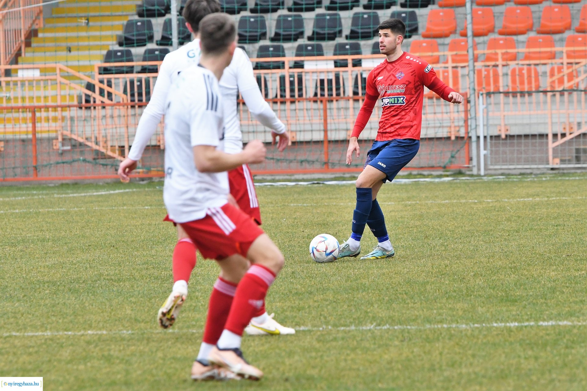 Nyíregyháza Spartacus - Pécsi MFC labdarúgó mérkőzés 2023. tavasz