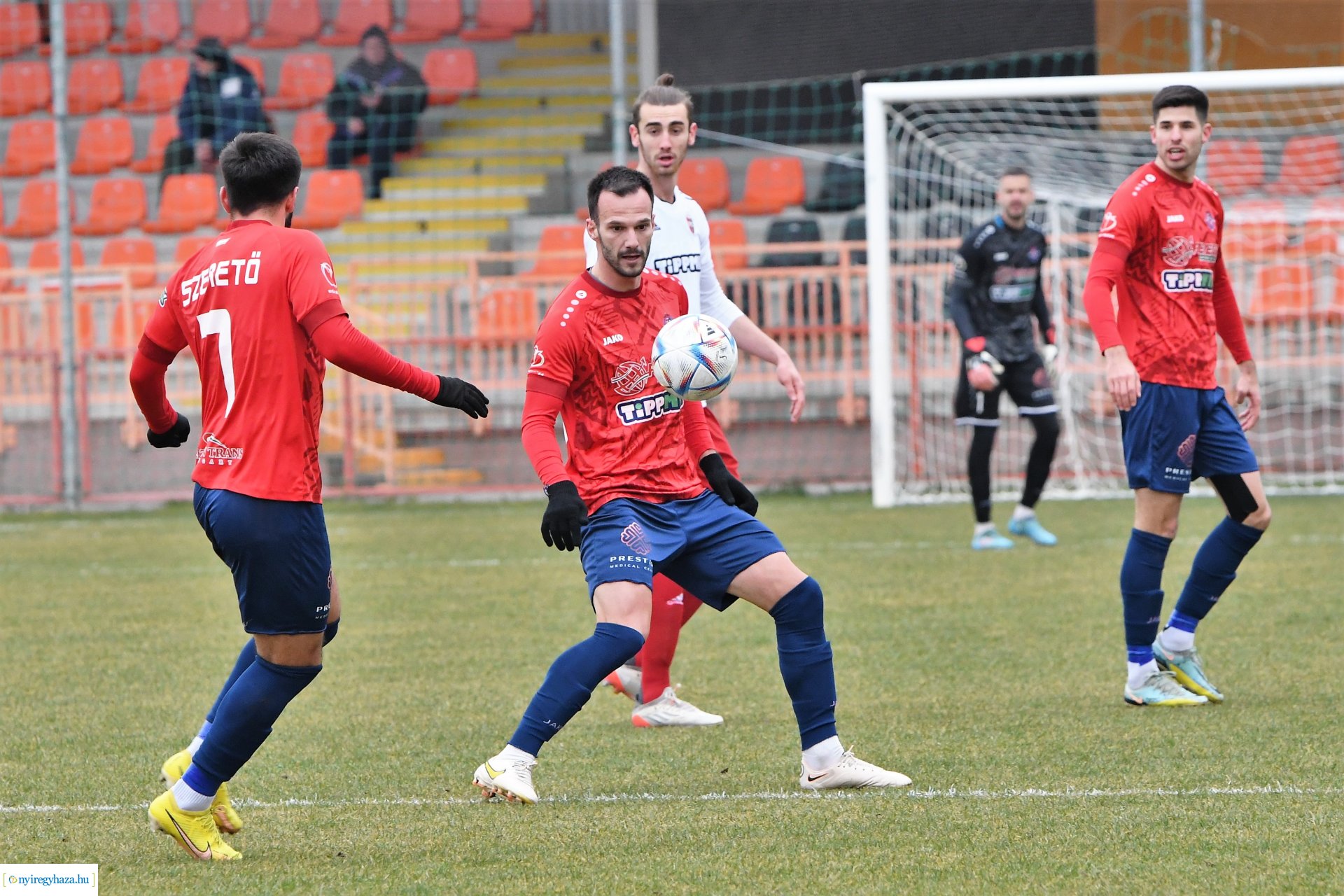 Nyíregyháza Spartacus - Pécsi MFC labdarúgó mérkőzés 2023. tavasz